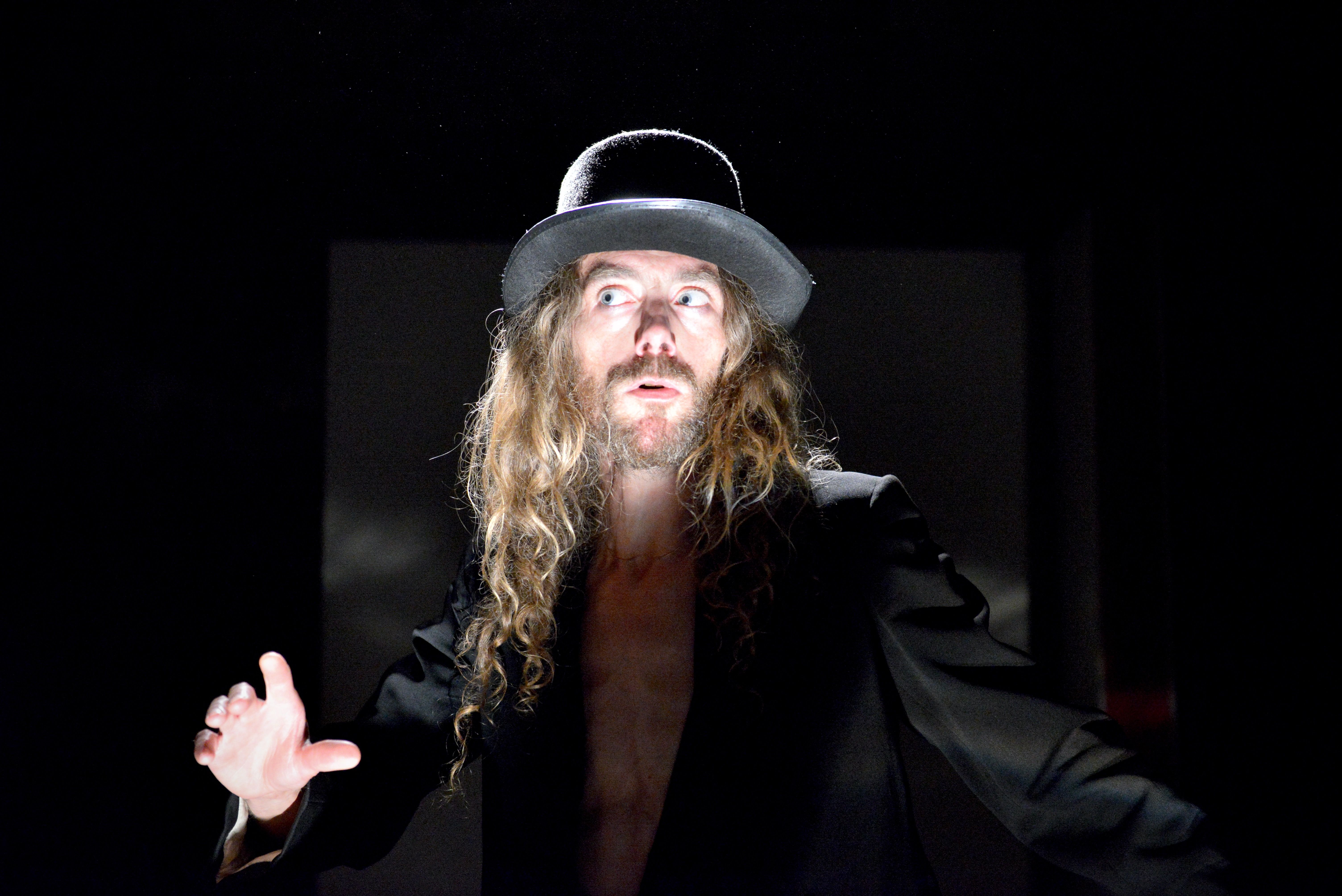 Faust ofte krakeling beneden de louteringsberg