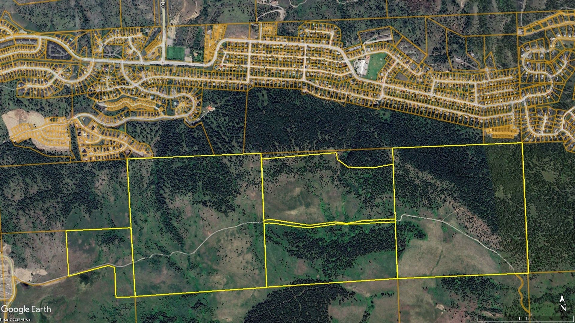 2D map of Juniper Ridge location