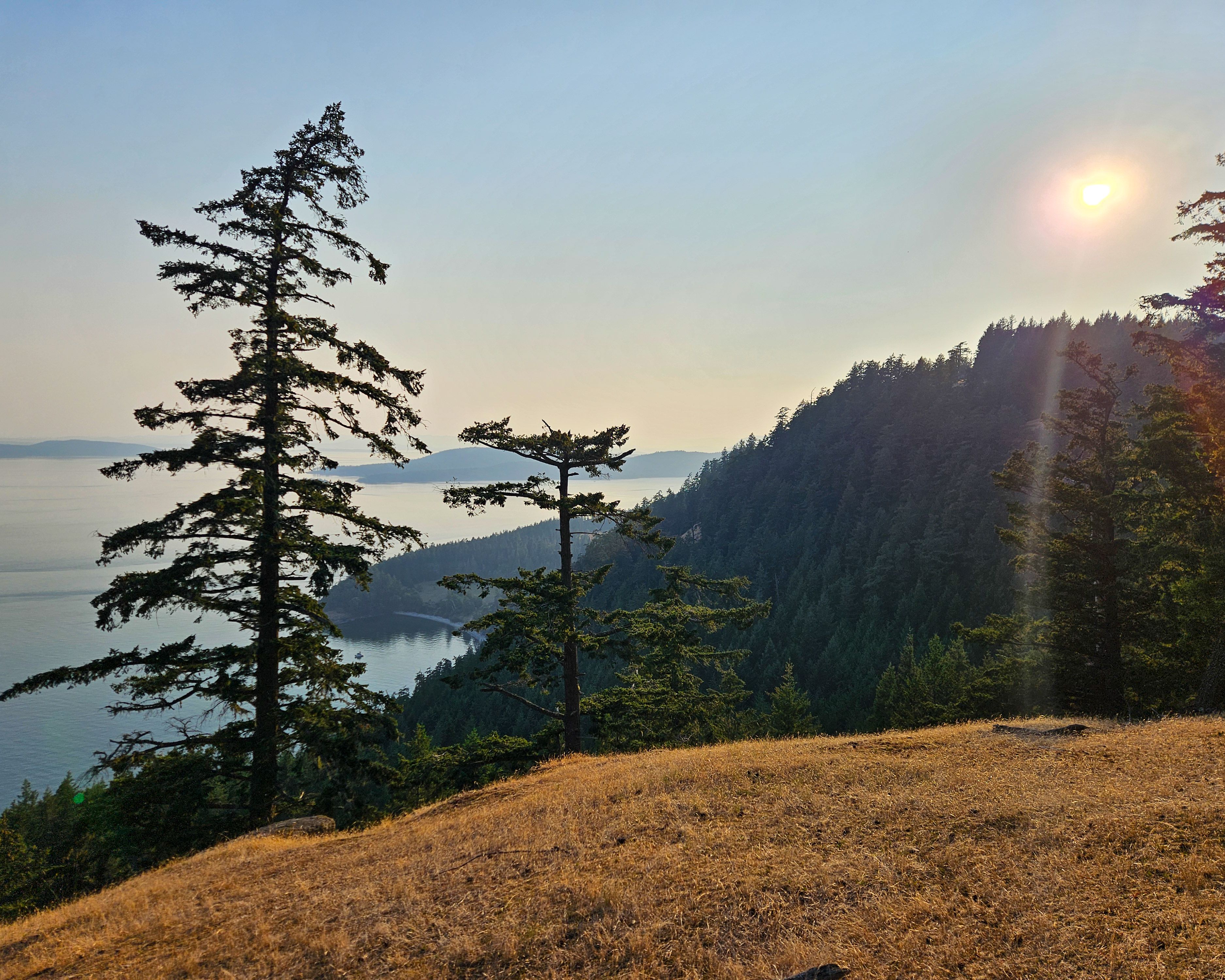 Map of Saturna Island