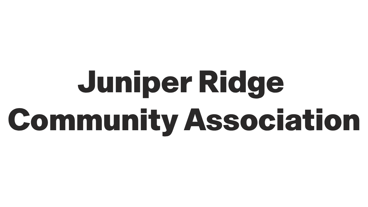 Juniper Ridge Community Association logo