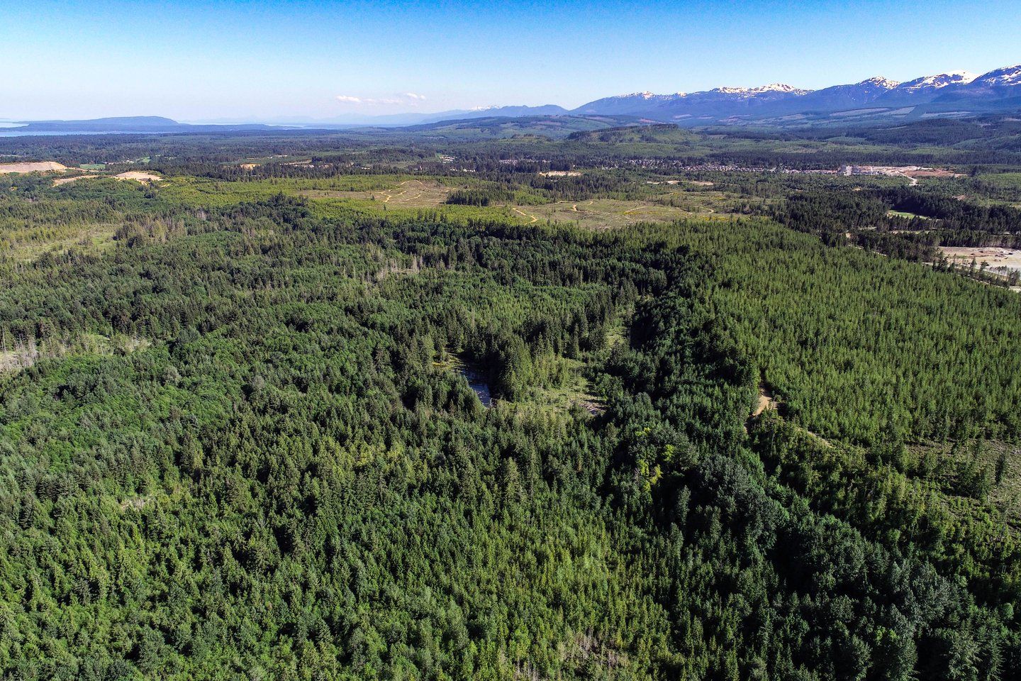 Aeriel shot of Morrison Headwaters 