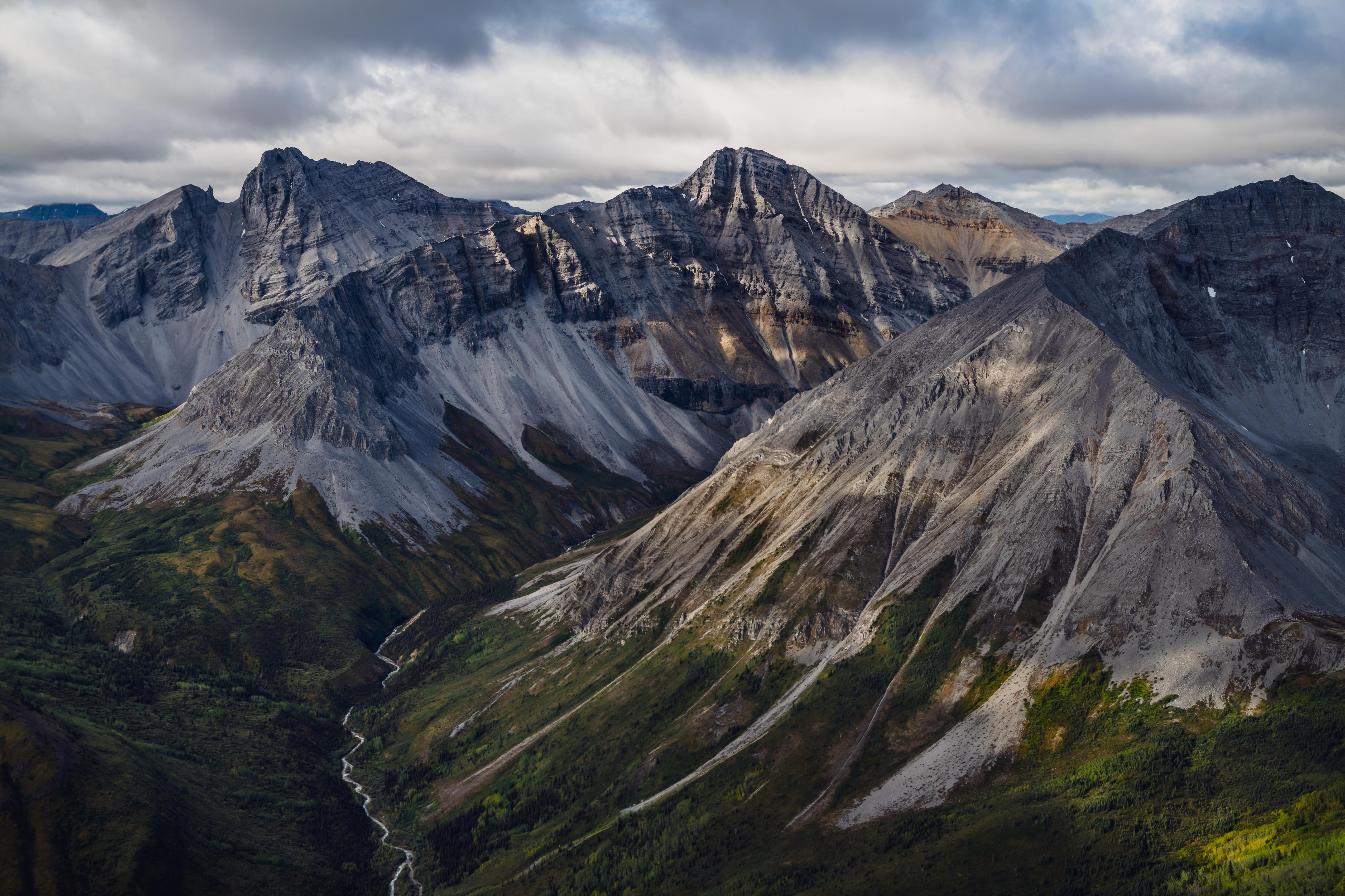 A large mountainous region.