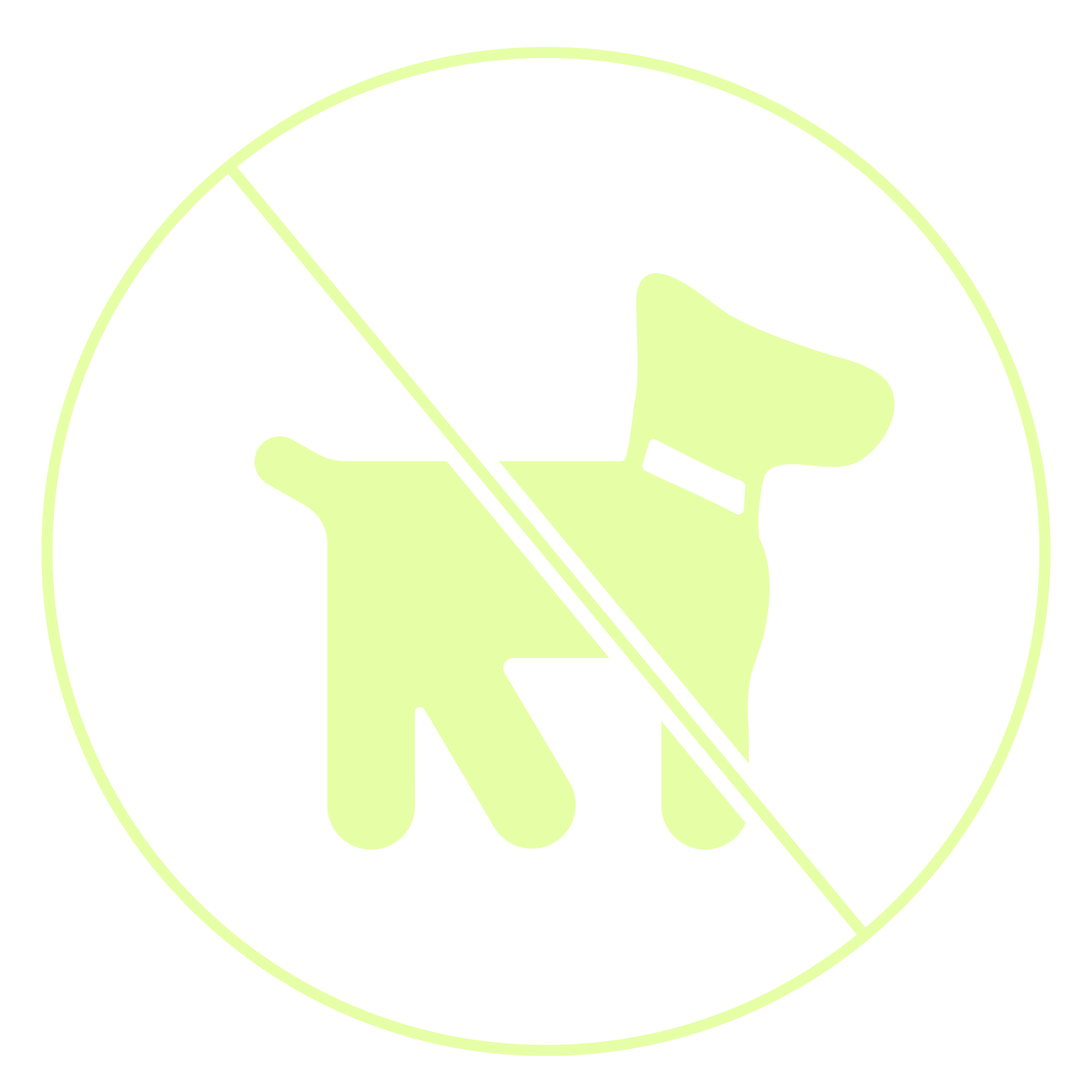 No off-leash icon