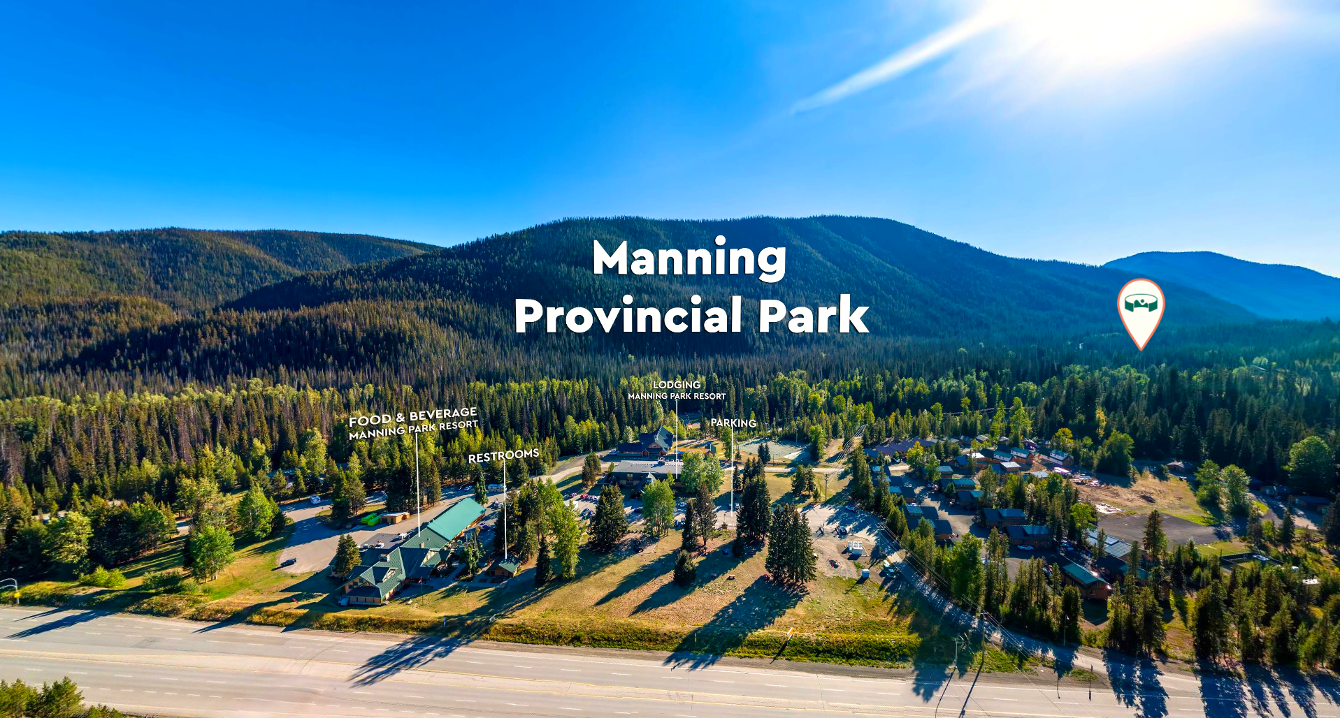 Virtual Tour screencapture of Manning Park