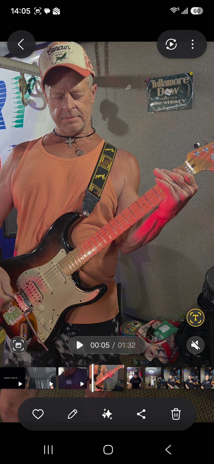 The headstock was missing!