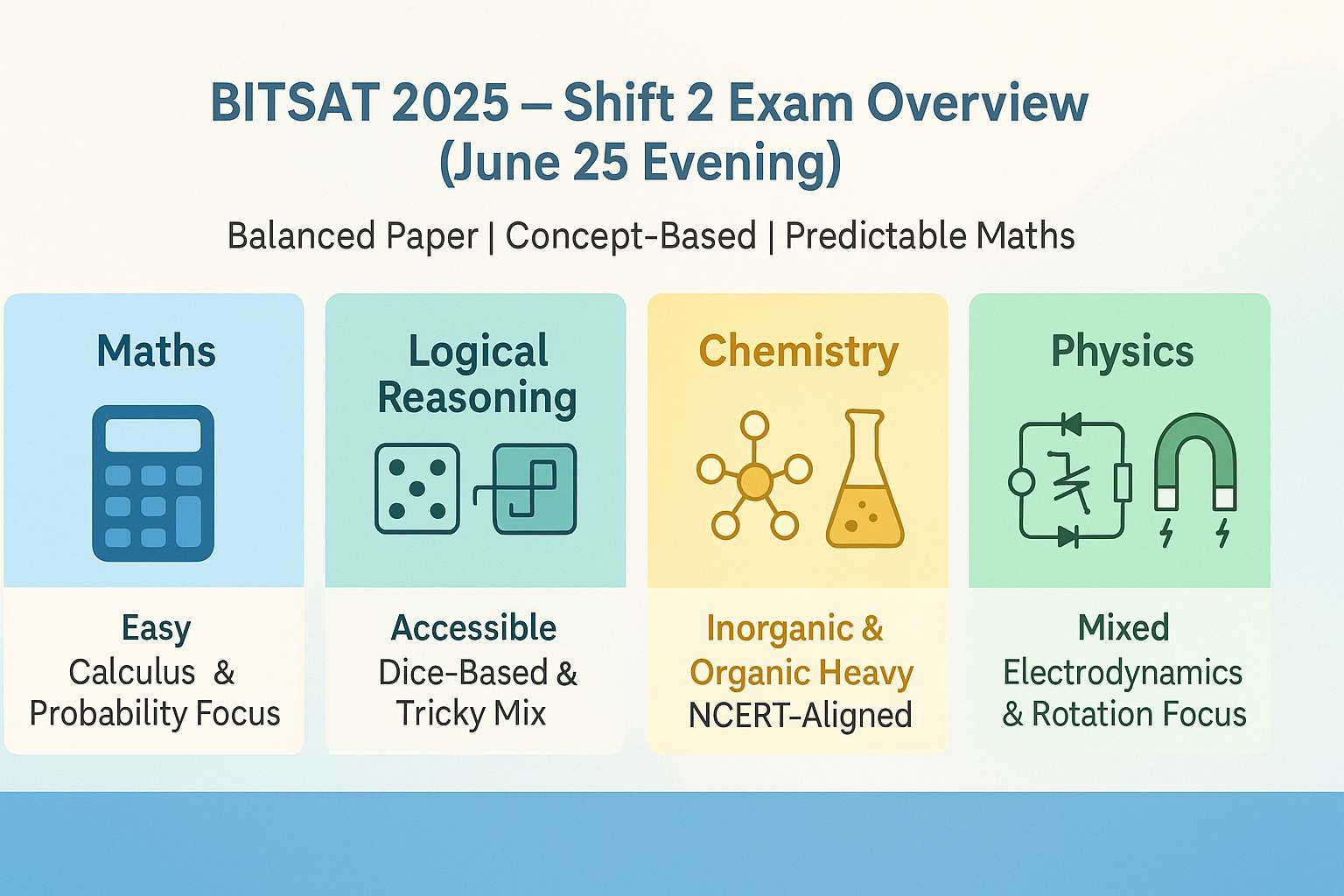 exam overview of shift 2 june 25 evening summary