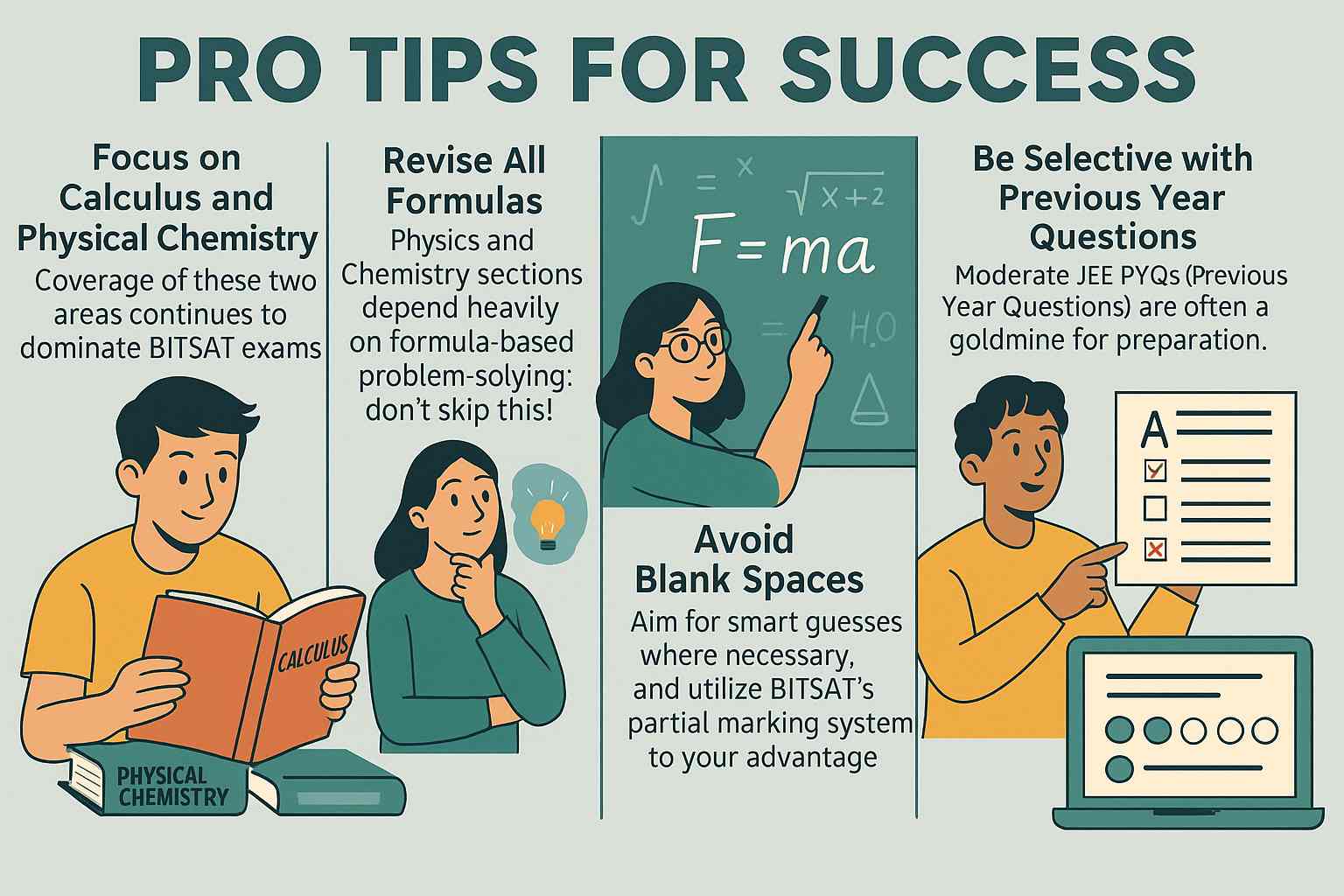 Pro Tips for Success BITSAT Exam
