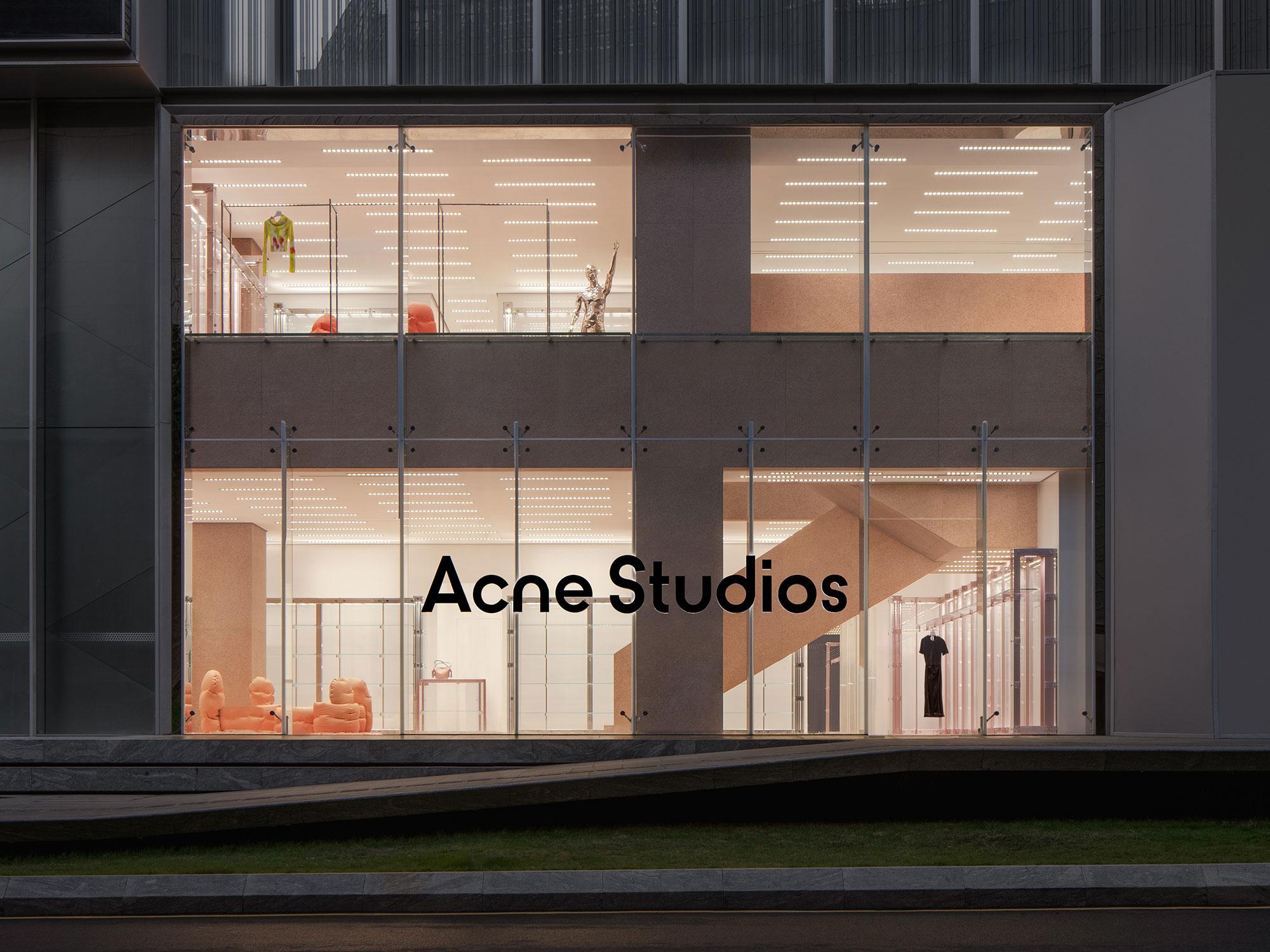Interior design by Halleroed for Acne Studios in MIXC, Shenzhen — image 1 of 9