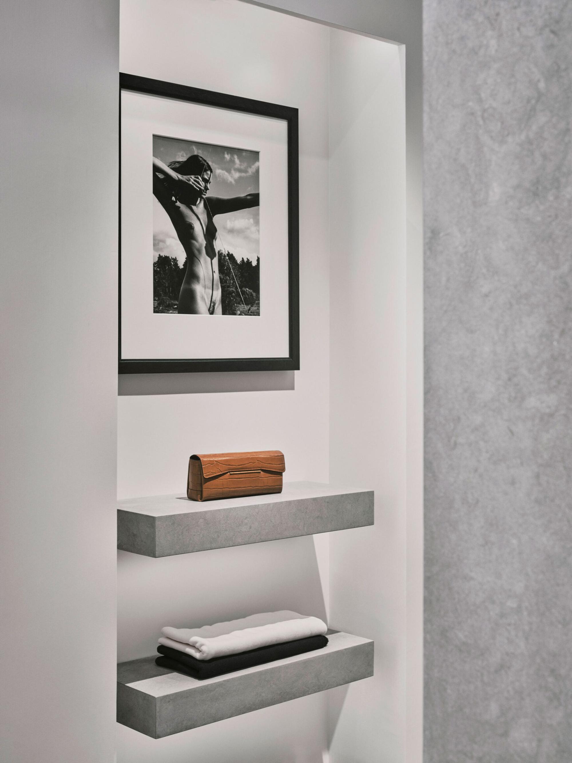 Interior design by Halleroed for Toteme in 27 rue du Faubourg Saint Honoré, Paris — image 5 of 15