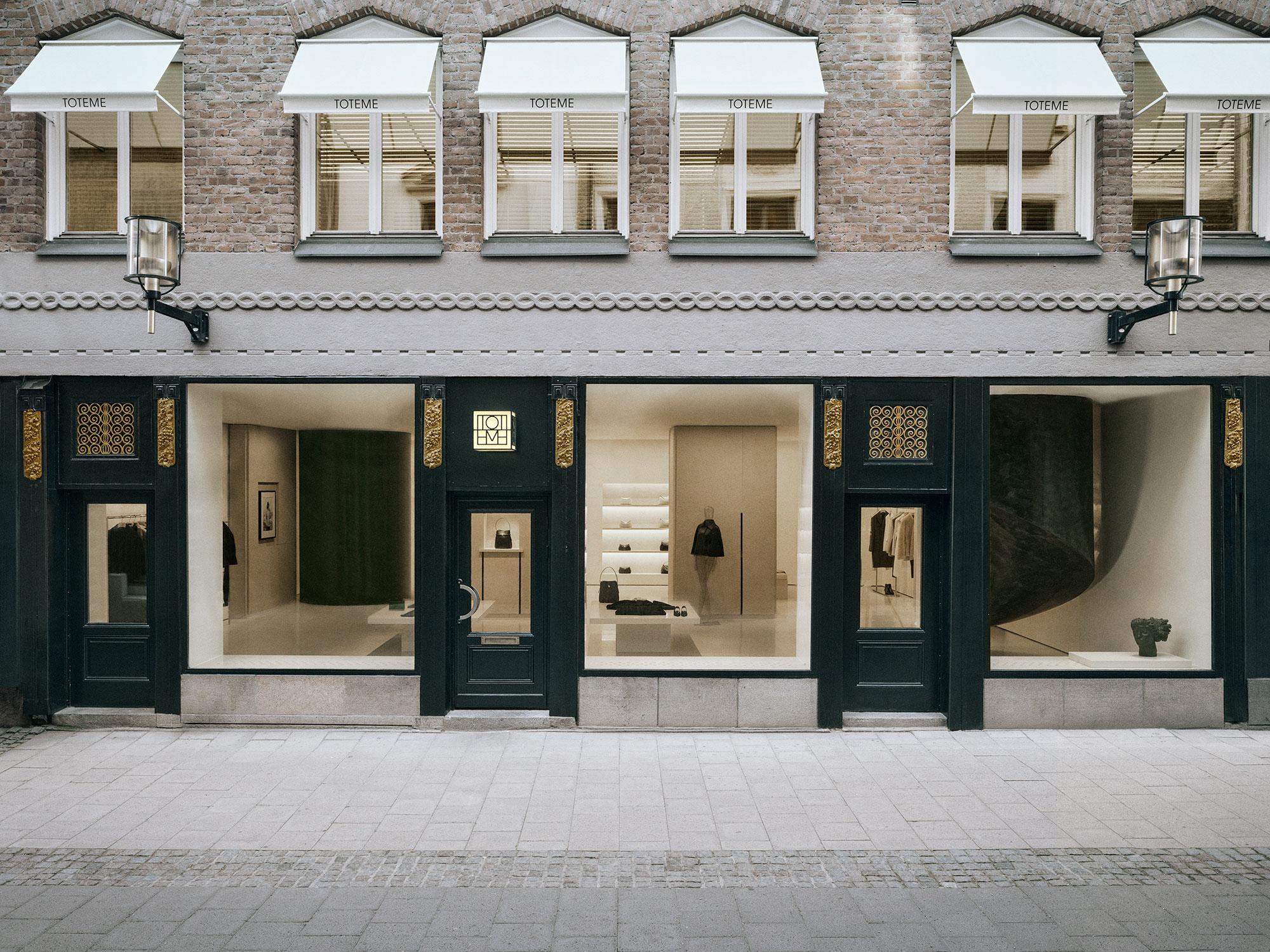 Interior design by Halleroed for Toteme in Biblioteksgatan 5, Stockholm — image 1 of 16