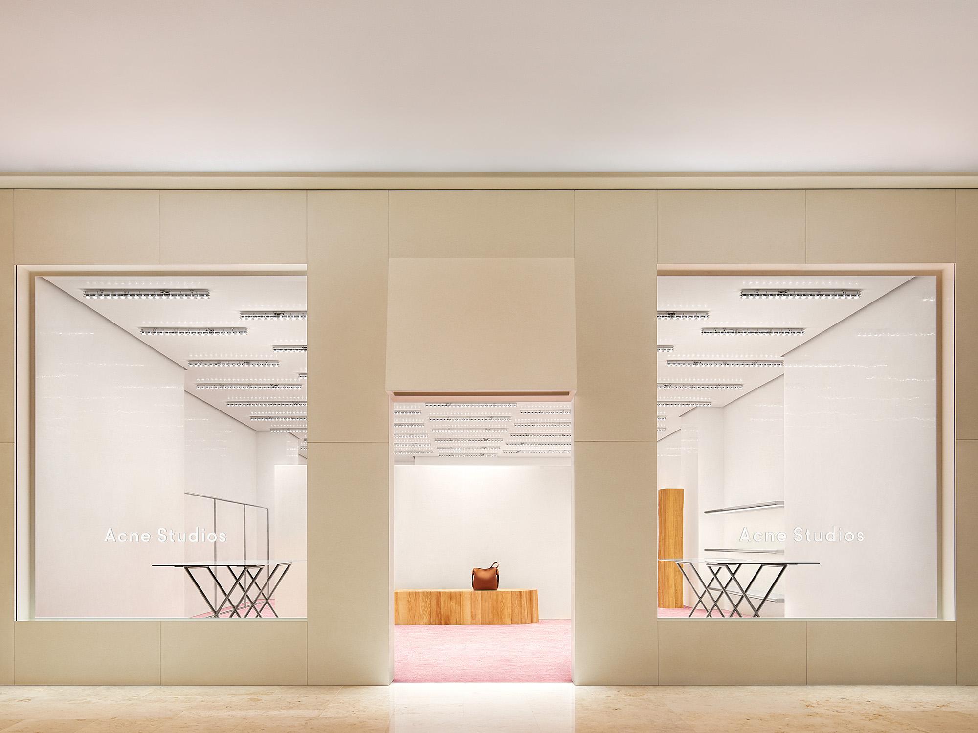 Interior design by Halleroed for Acne Studios in 18 Zhongshan Rd, Nanjing — image 1 of 3