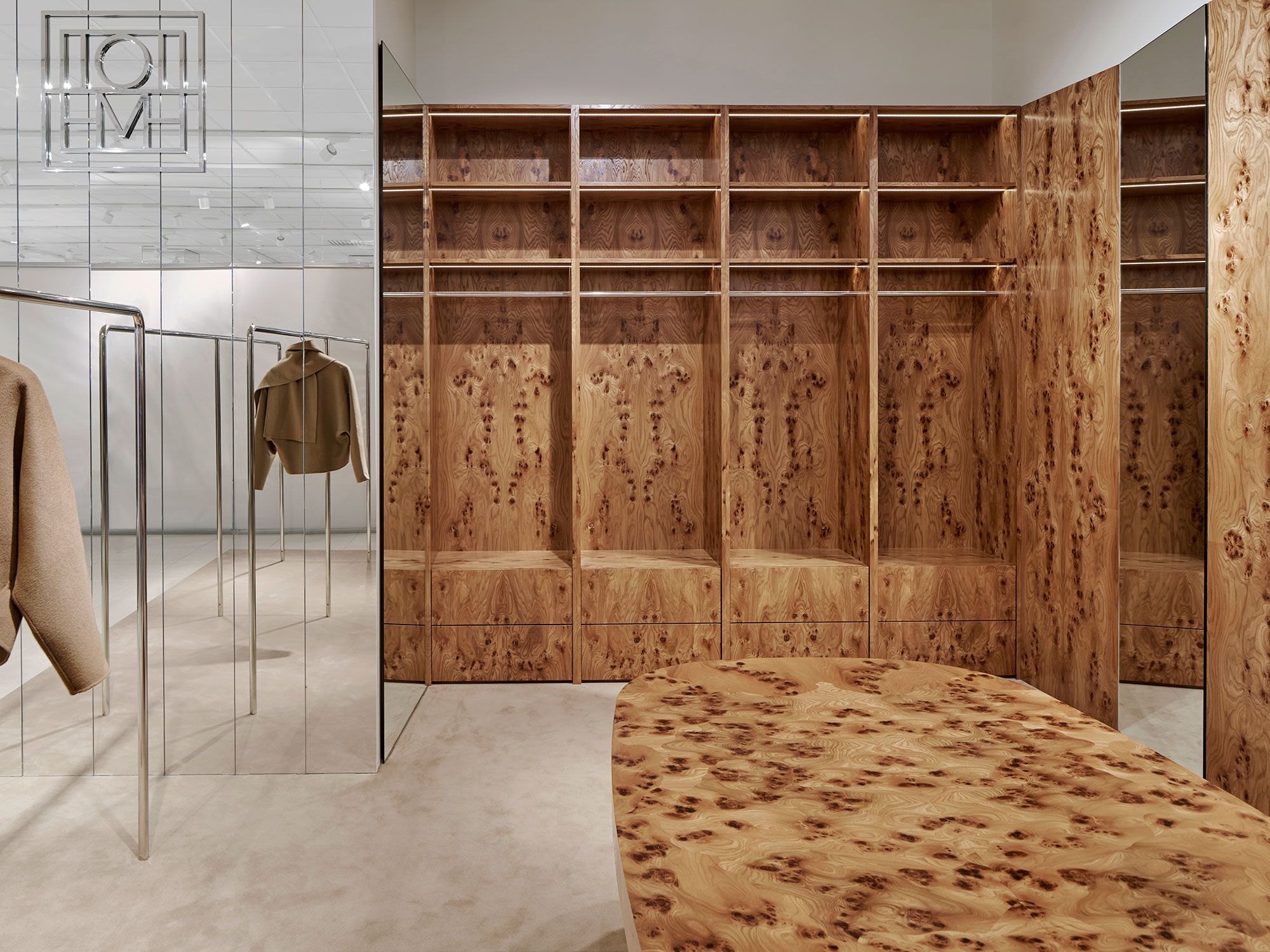 Totême, Department Store, Stockholm — Halleroed