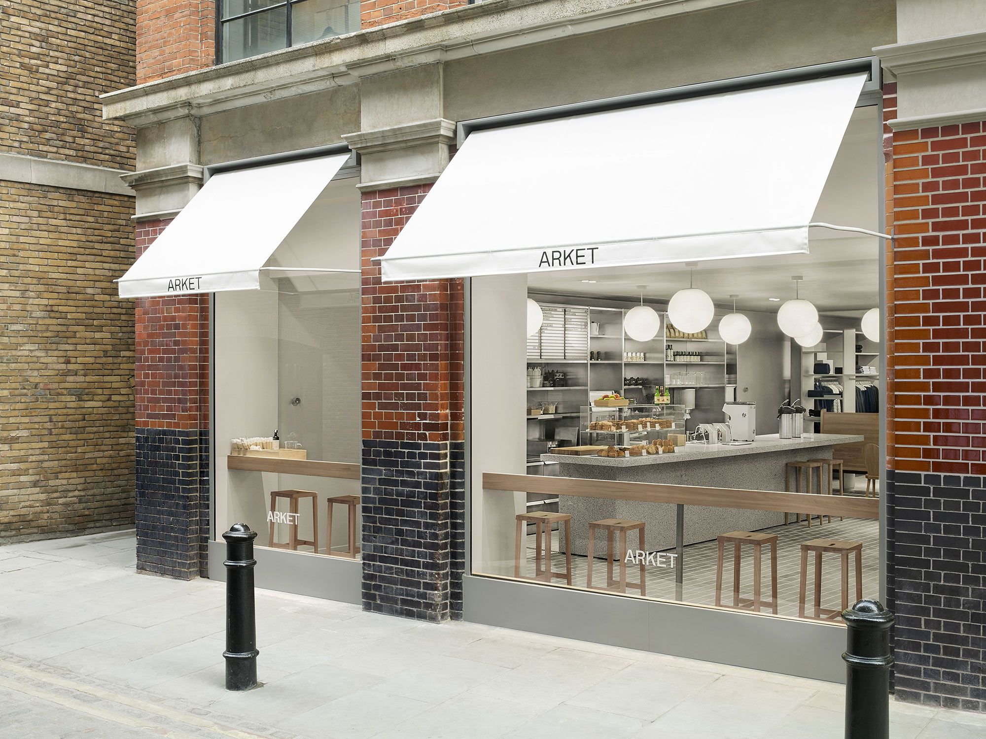 ARKET Café, Brussels, Copenhagen, London — Halleroed