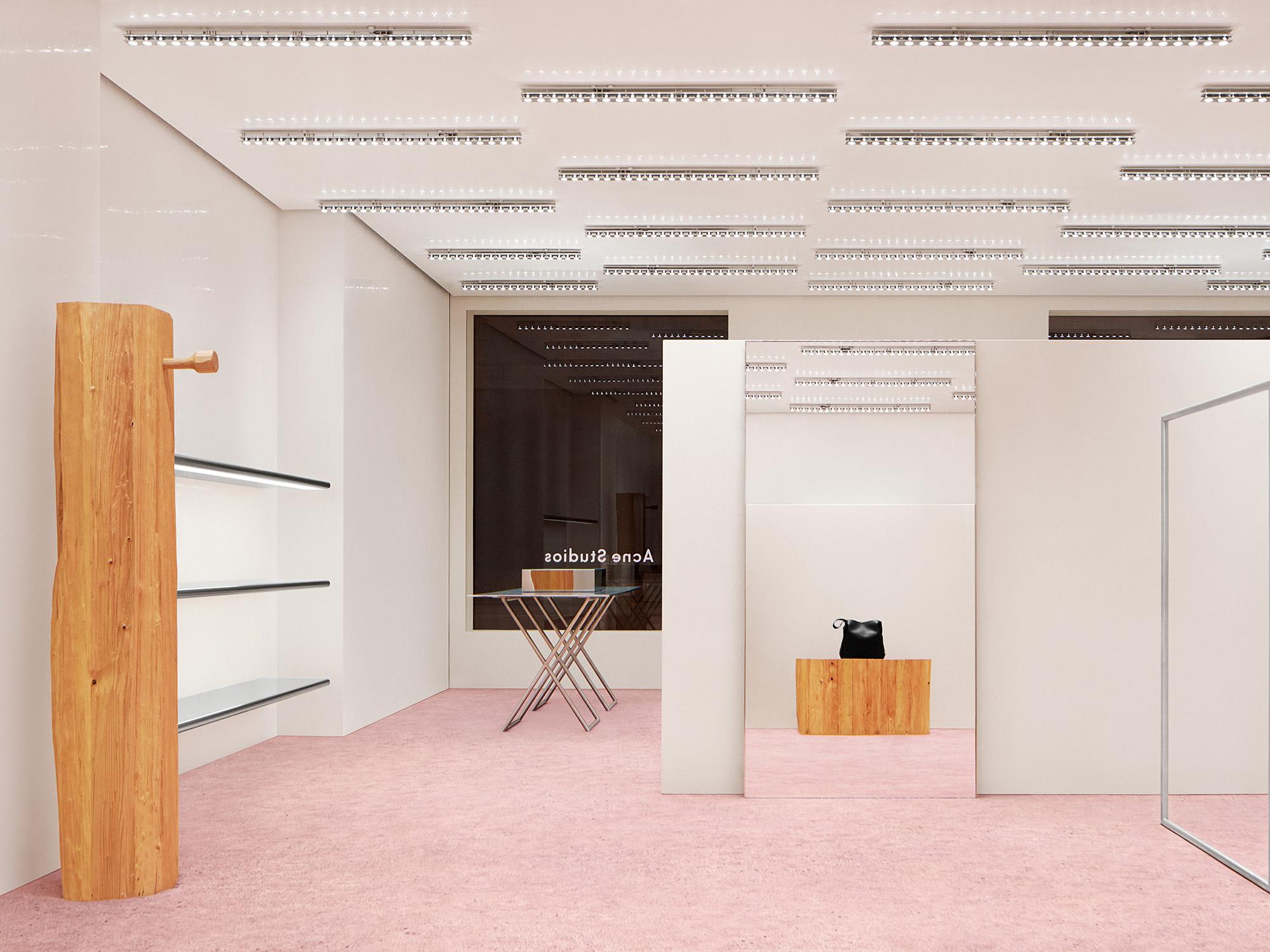 Interior design by Halleroed for Acne Studios in 18 Zhongshan Rd, Nanjing — image 2 of 3