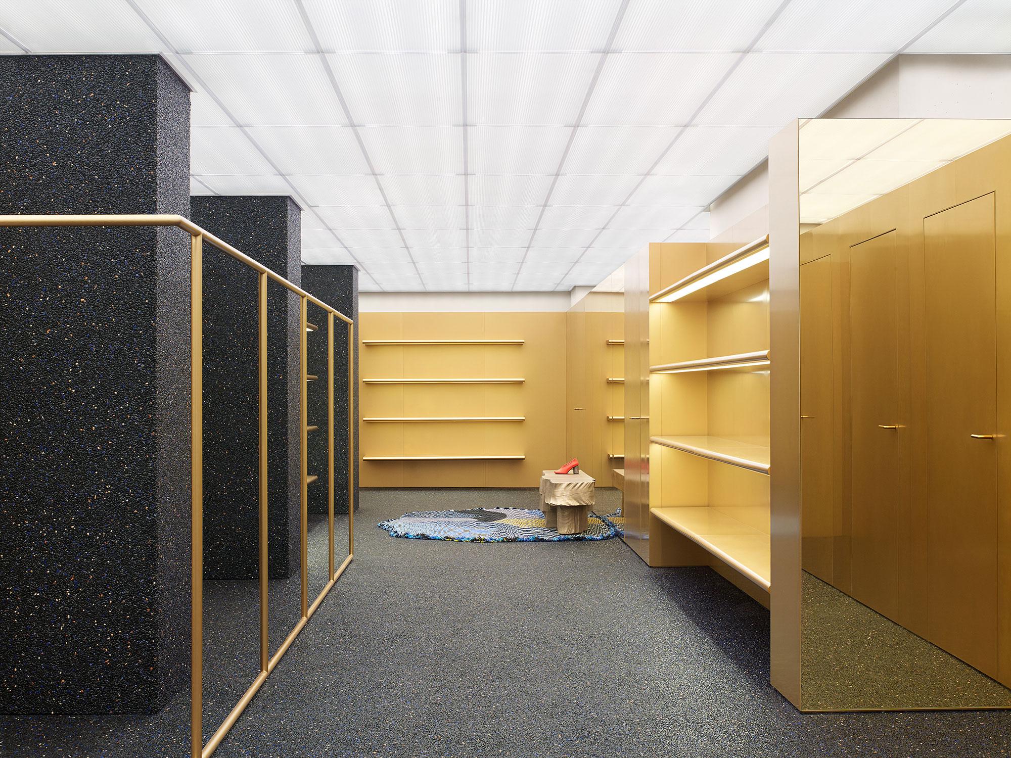 Interior design by Halleroed for Acne Studios in 926 Madison Avenue, New York — image 3 of 6