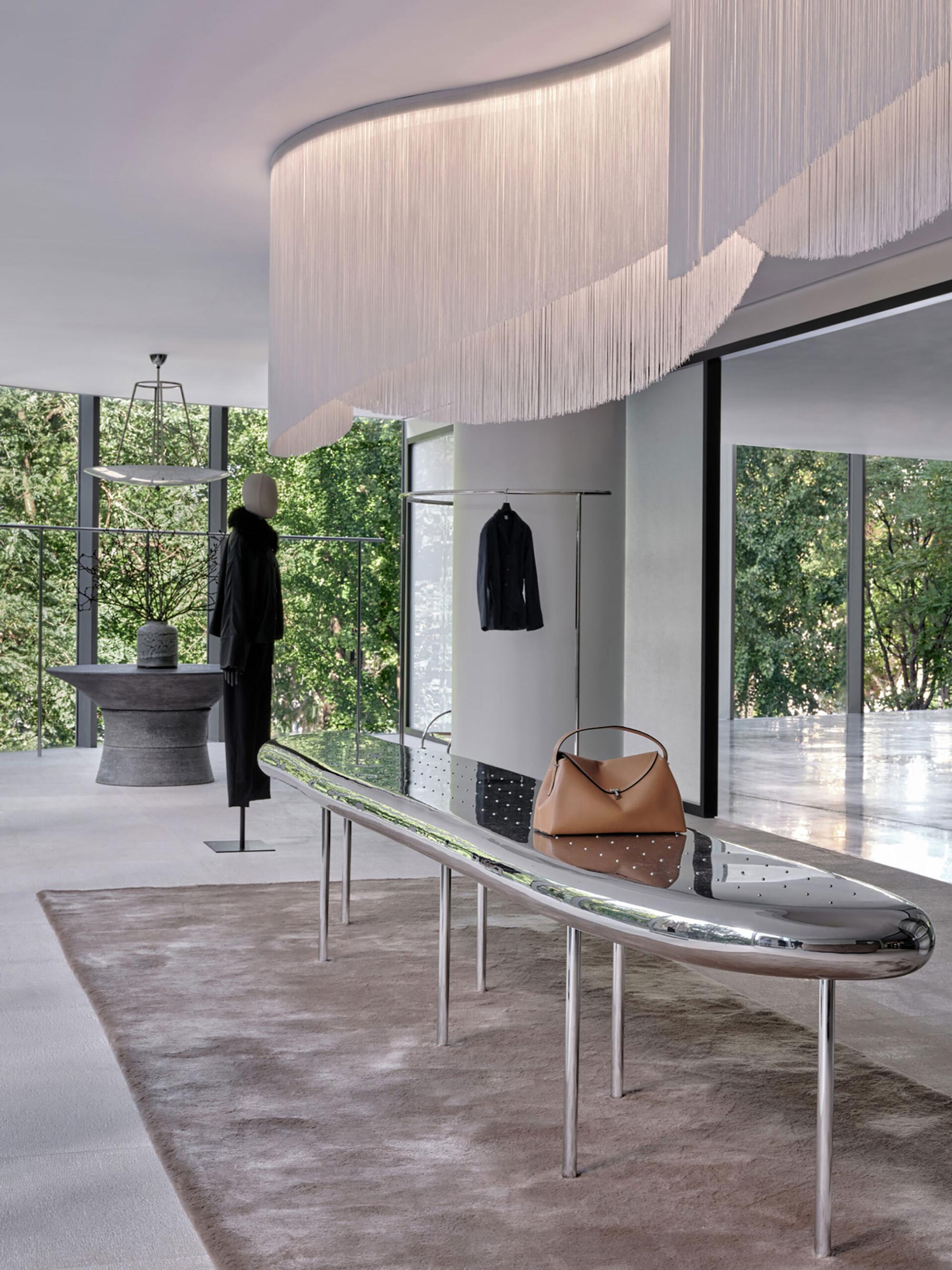 Interior design by Halleroed for Toteme in 1601 Nanjing West Road, Shanghai — image 5 of 6