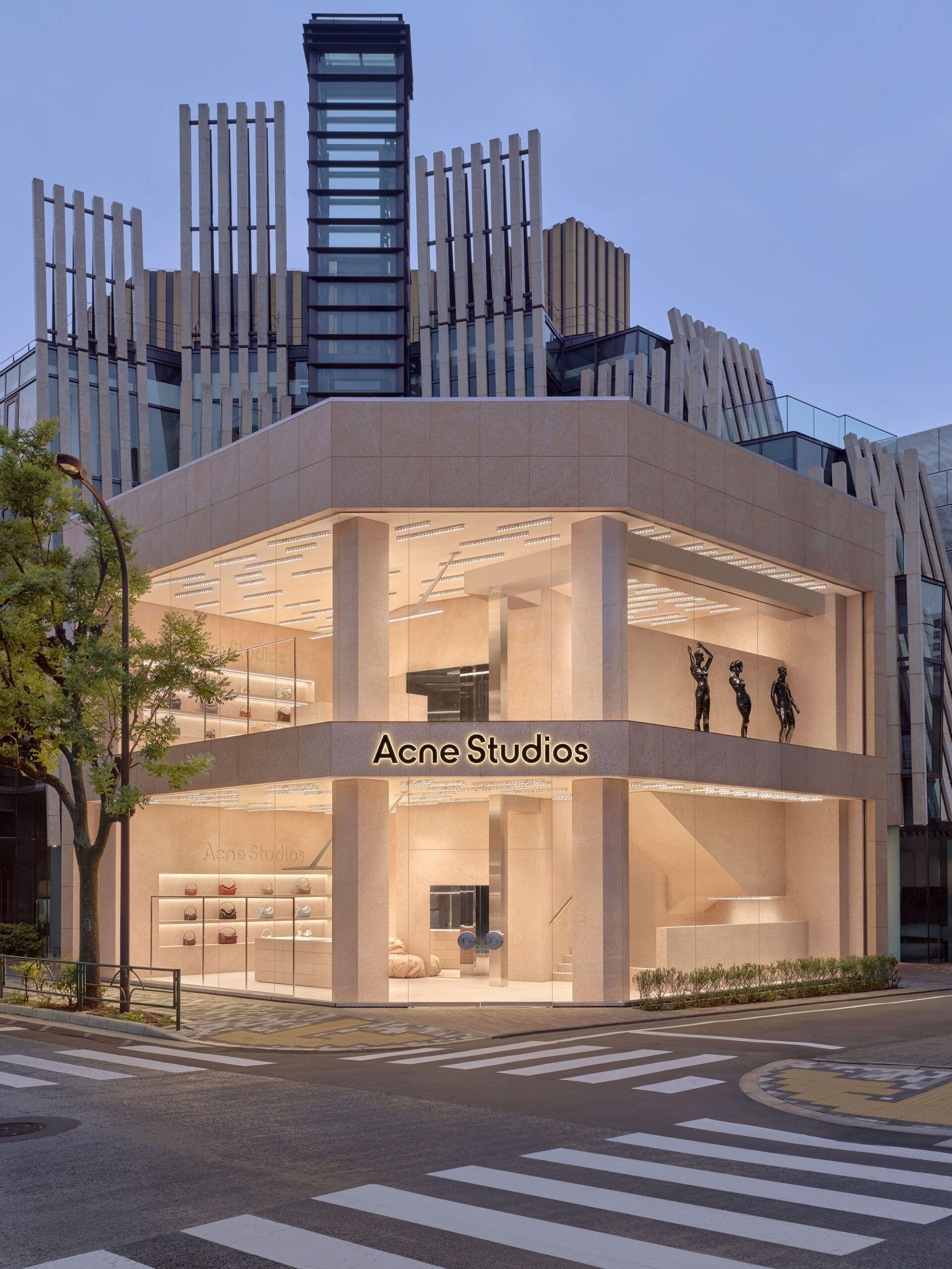 Acne Studios, 5-3-2 Minami-Aoyama, Tokyo, — Halleroed