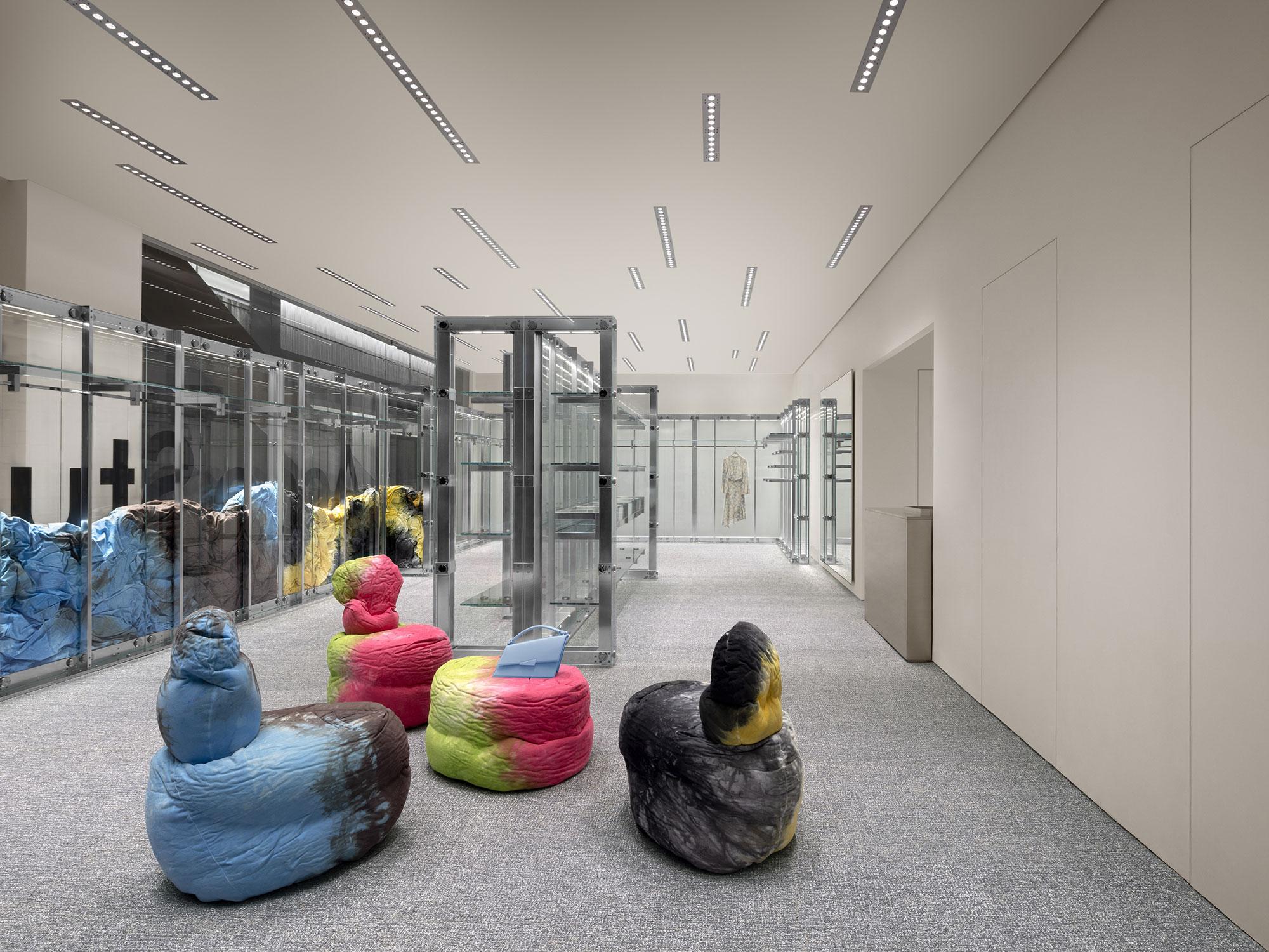 Interior design by Halleroed for Acne Studios in Marina Bay, Singapore — image 3 of 4