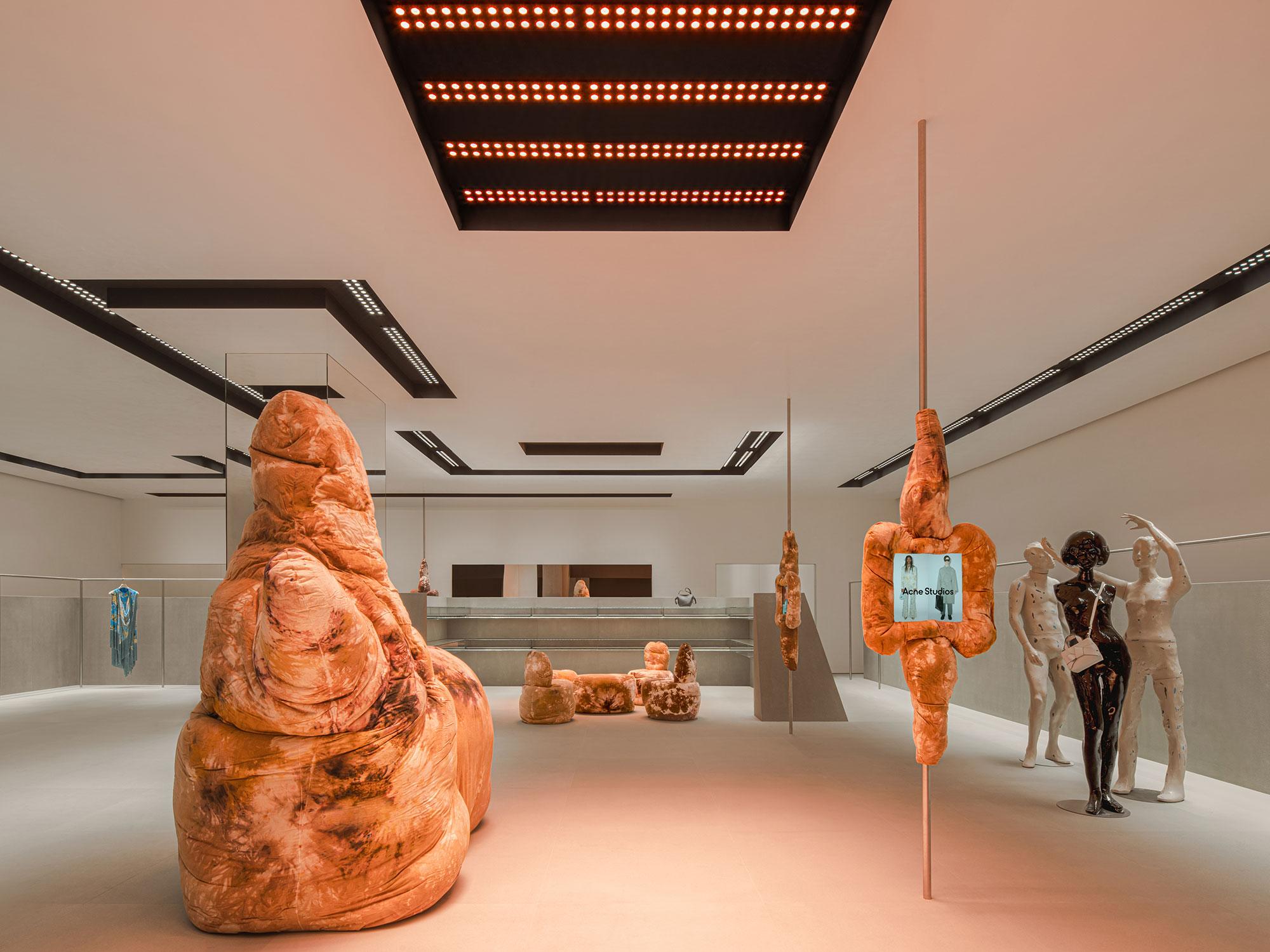 Interior design by Halleroed for Acne Studios in Gaoxin District, Chengdu — image 2 of 7