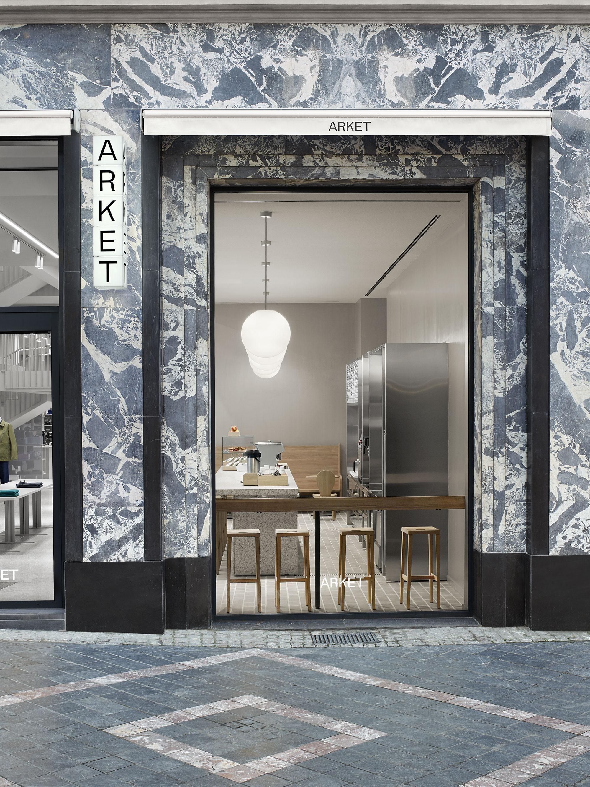 Interior design by Halleroed for Arket in Brussels, Copenhagen, London — image 2 of 5