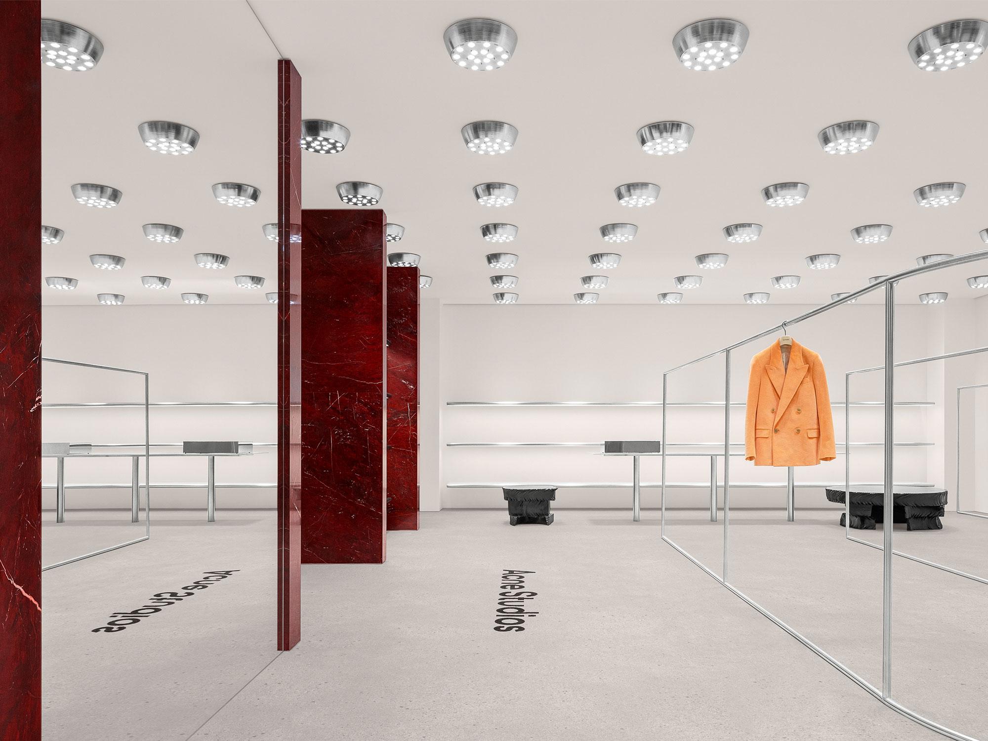 Interior design by Halleroed for Acne Studios in 230 North Huancheng Rd, Hangzhou — image 5 of 5