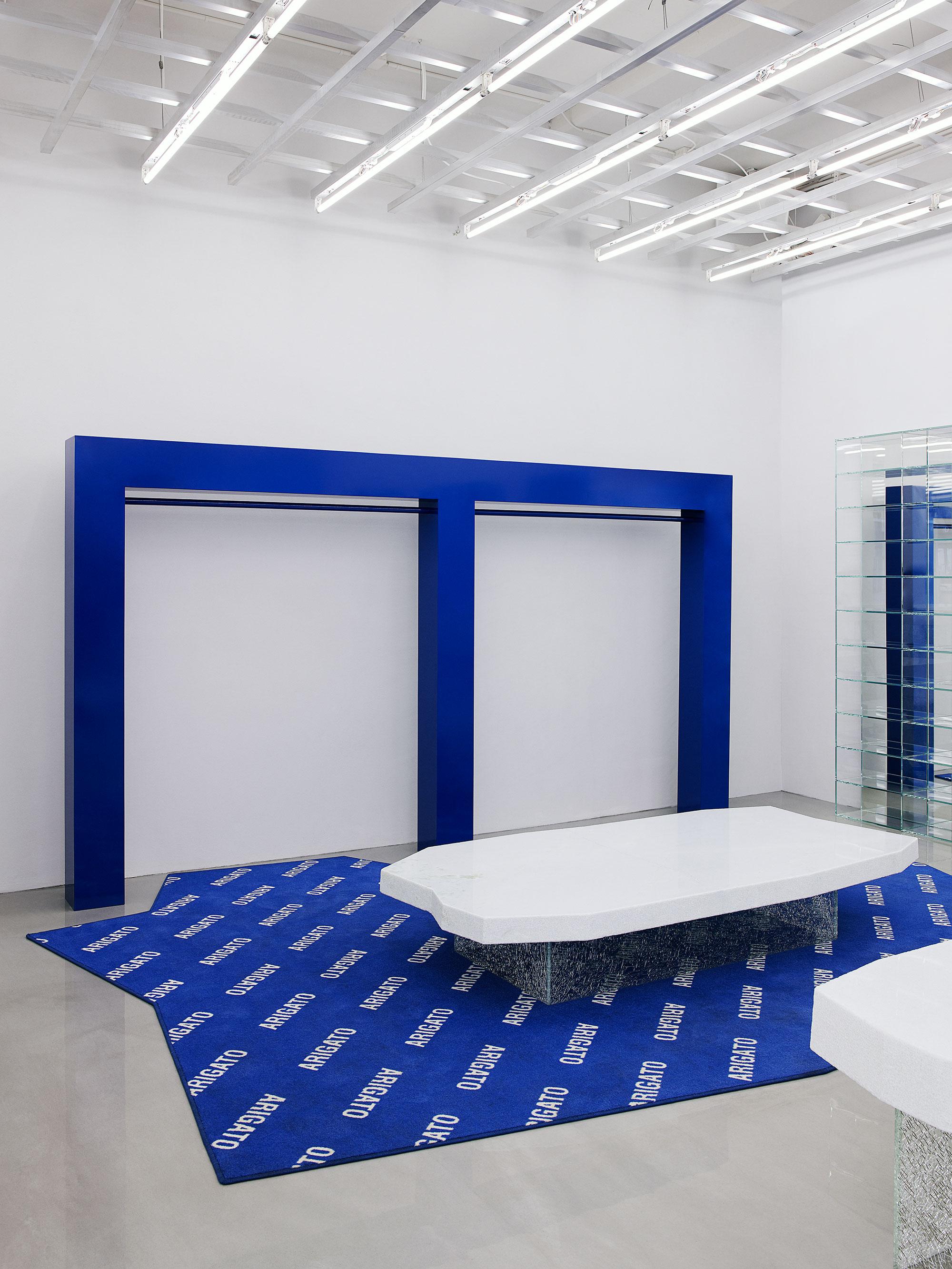 Interior design by Halleroed for Axel Arigato in Biblioteksgatan 7, Stockholm — image 6 of 7