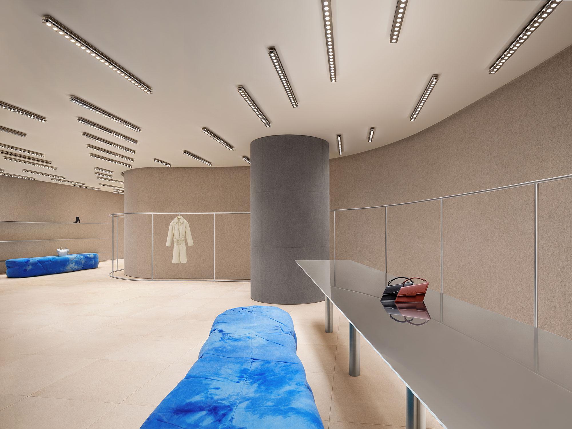 Interior design by Halleroed for Acne Studios in IAPM, Shanghai — image 4 of 5