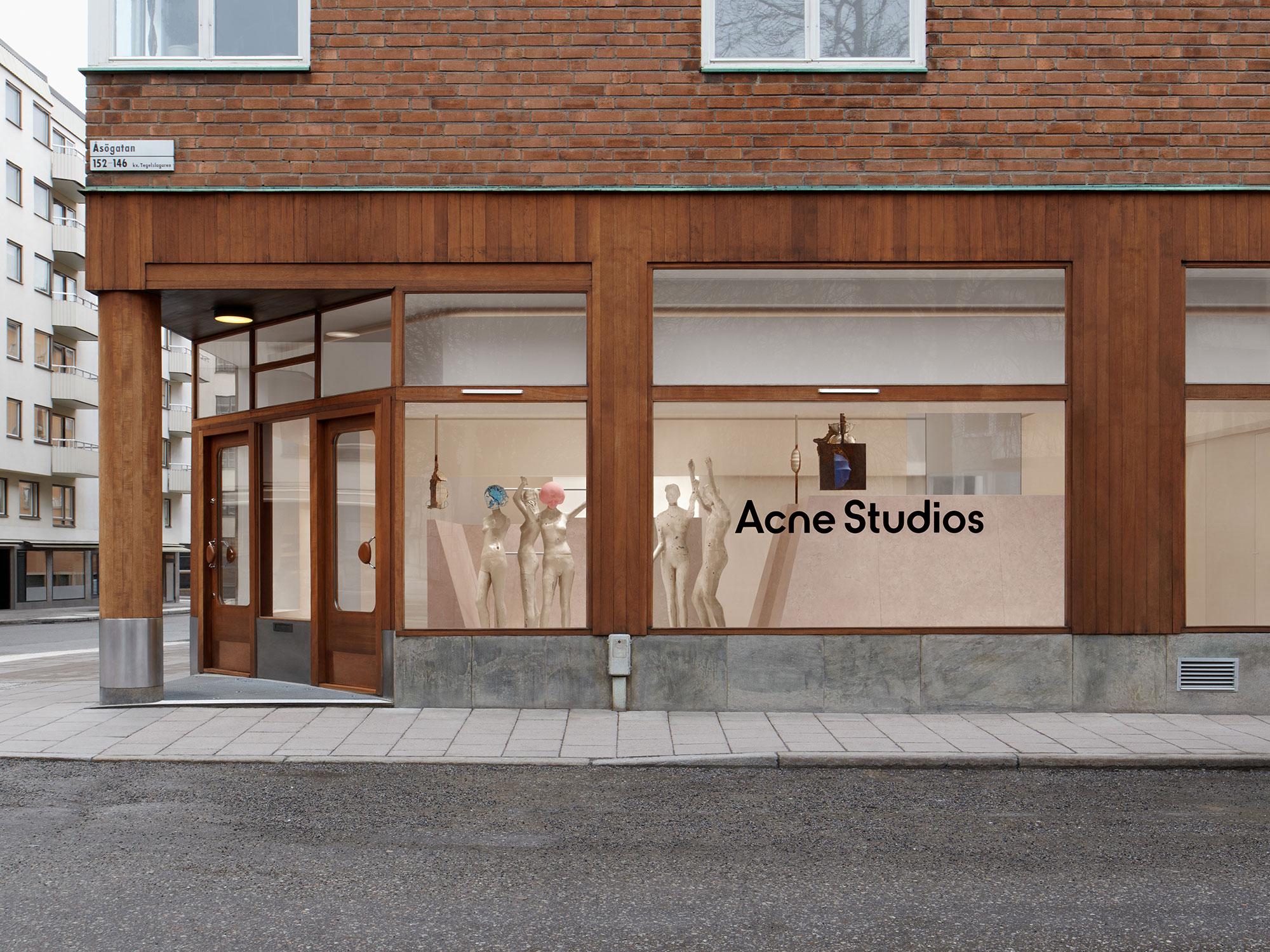 Interior design by Halleroed for Acne Studios in Nytorgsgatan 36, Stockholm — image 1 of 5