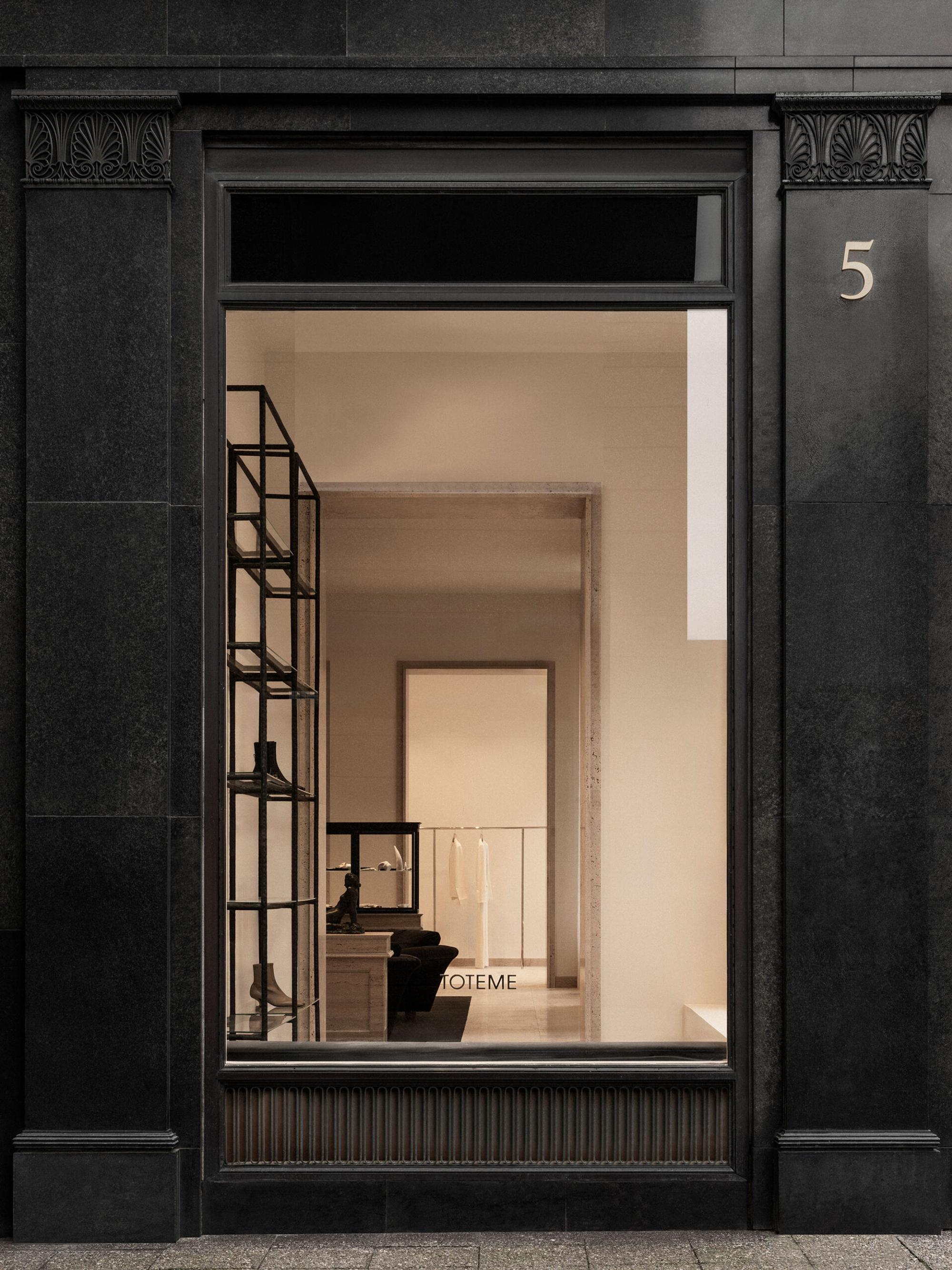 Interior design by Halleroed for Toteme in Vognmagergade 7, Copenhagen — image 4 of 15