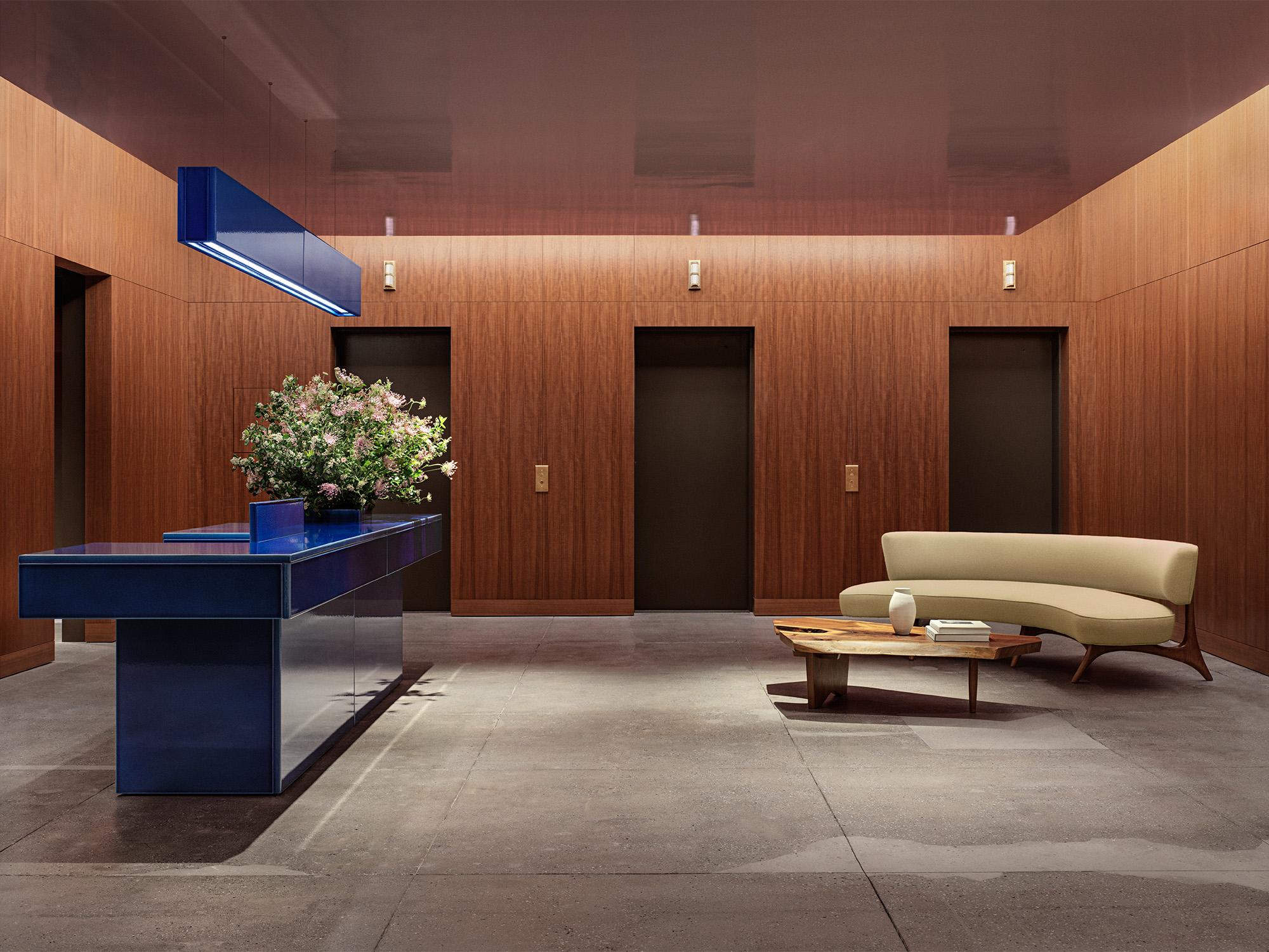 Interior design by Halleroed for Calvin Klein in 205 W 39th St, New York — image 2 of 17