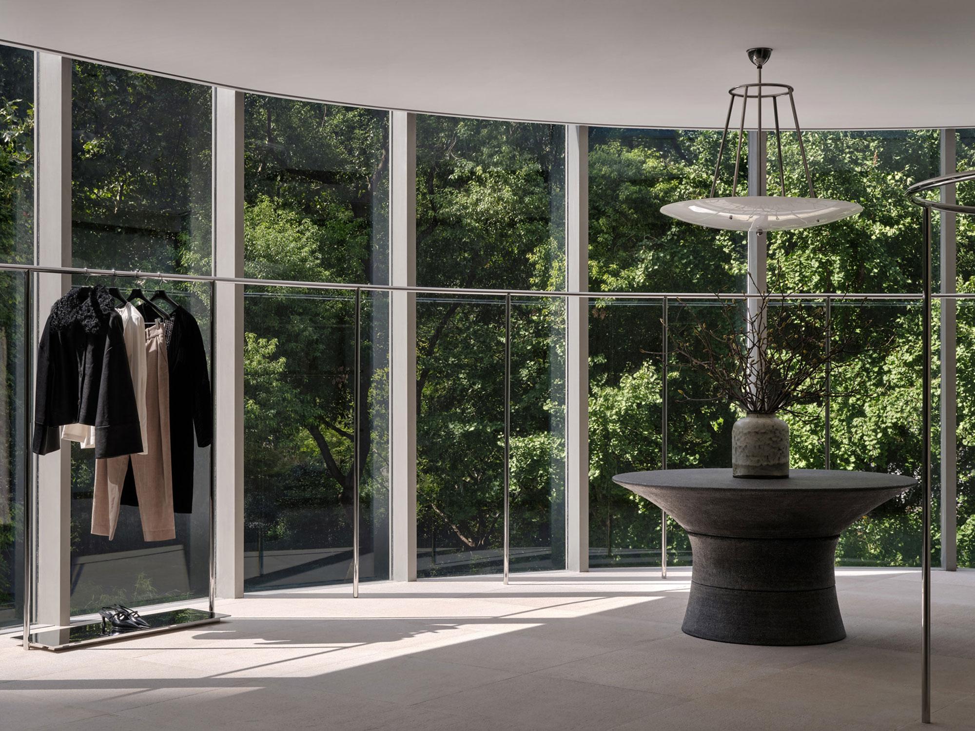 Interior design by Halleroed for Toteme in 1601 Nanjing West Road, Shanghai — image 4 of 6