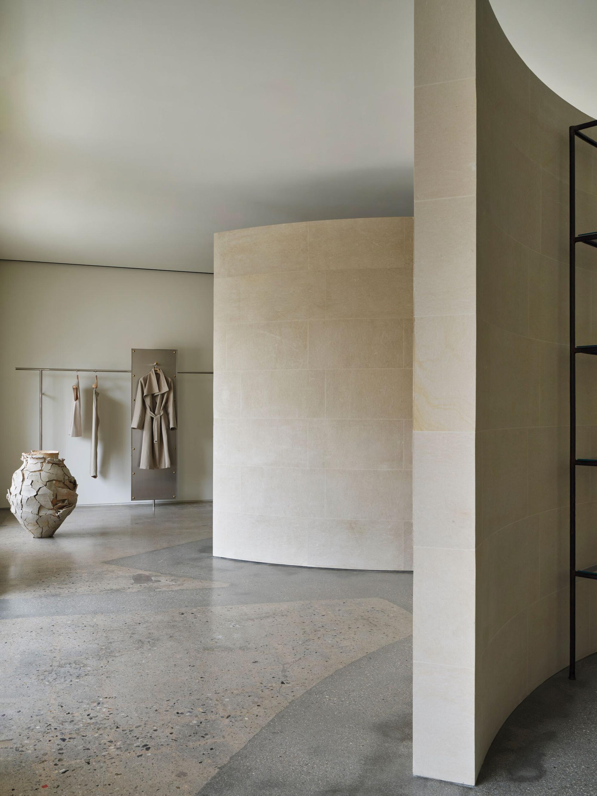 Interior design by Halleroed for Toteme in Melrose Av, Los Angeles — image 3 of 9