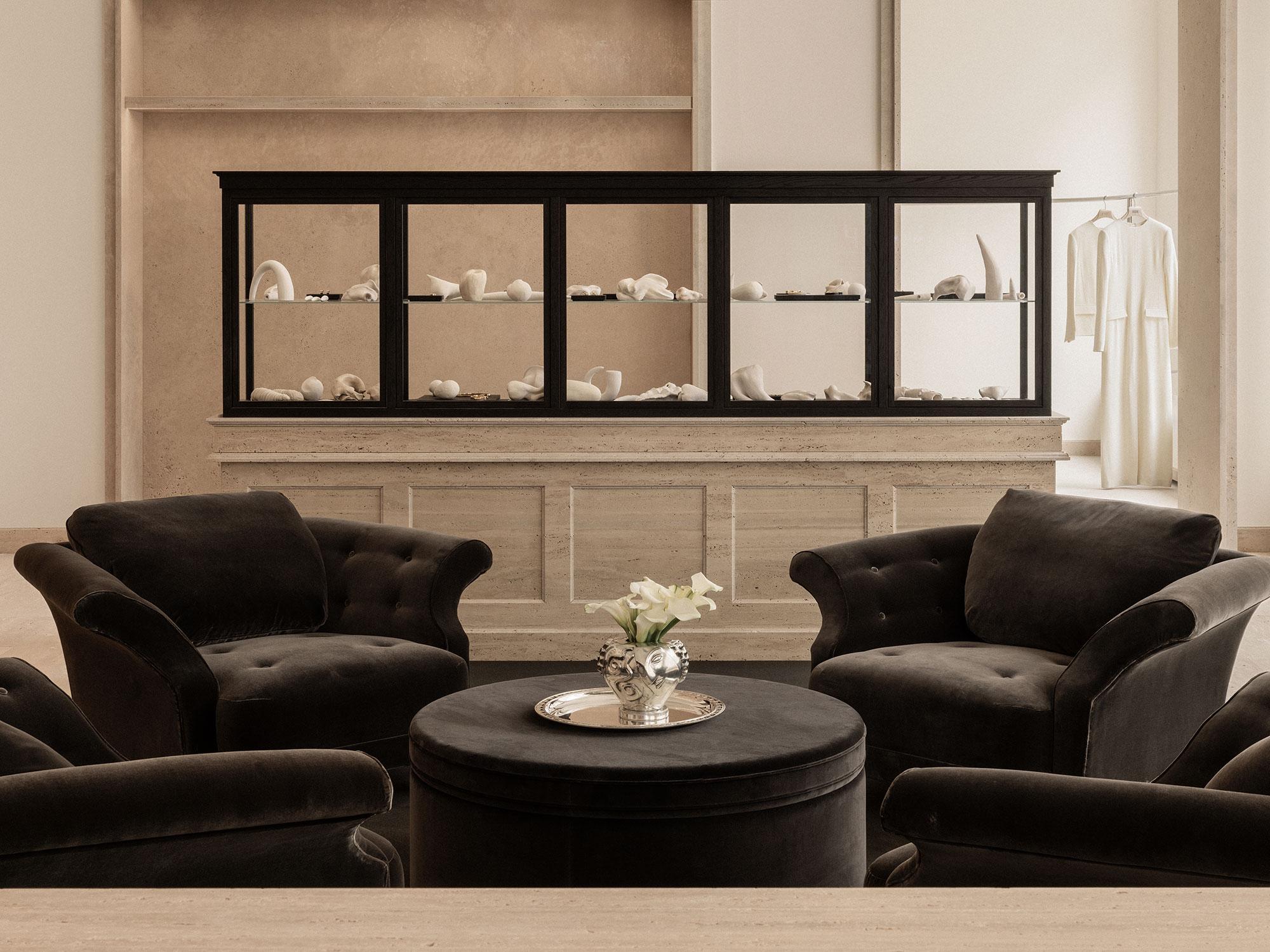 Interior design by Halleroed for Toteme in Vognmagergade 7, Copenhagen — image 7 of 15