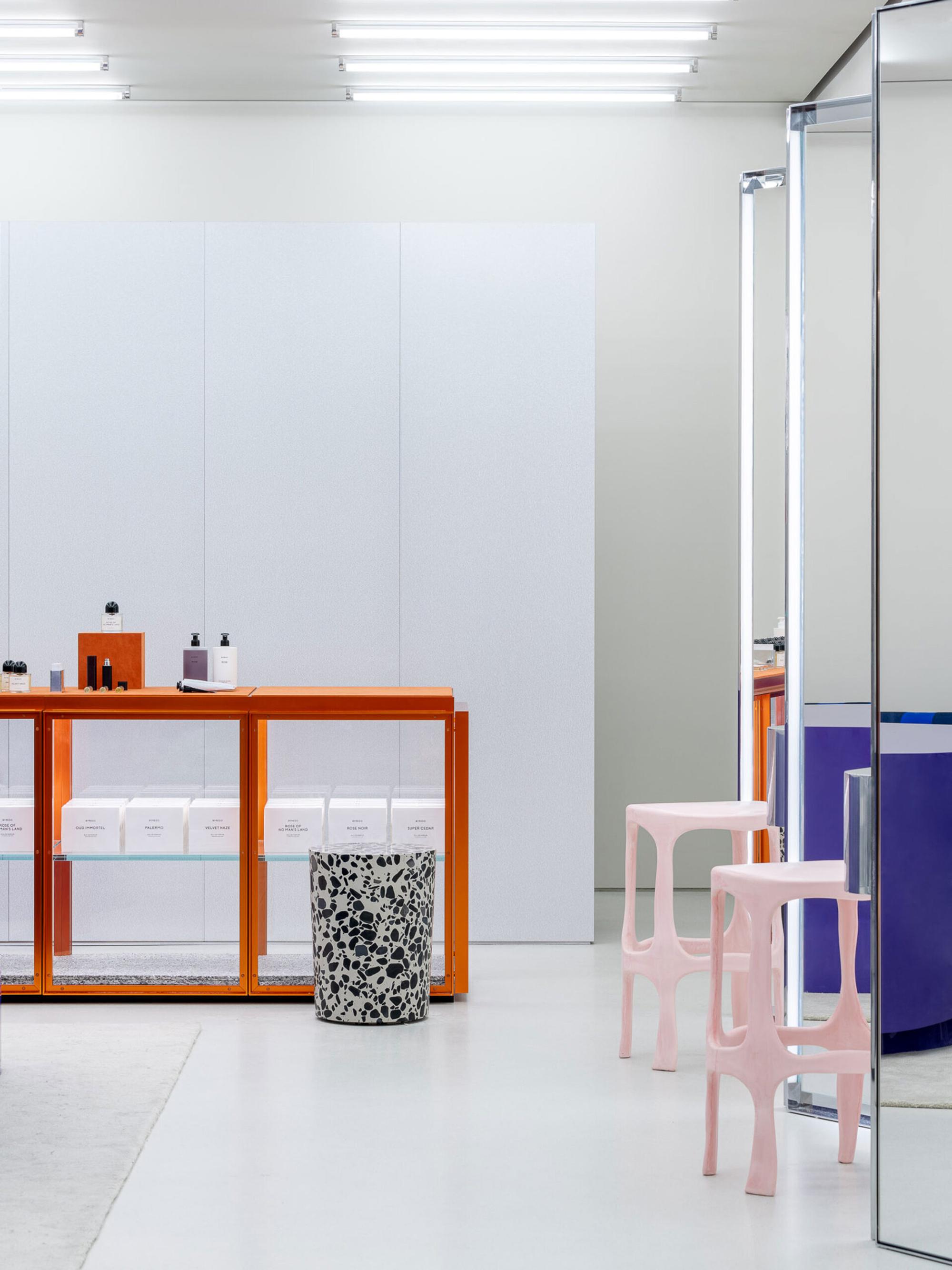 Interior design by Halleroed for Byredo in The MixC, Shenzhen — image 1 of 5