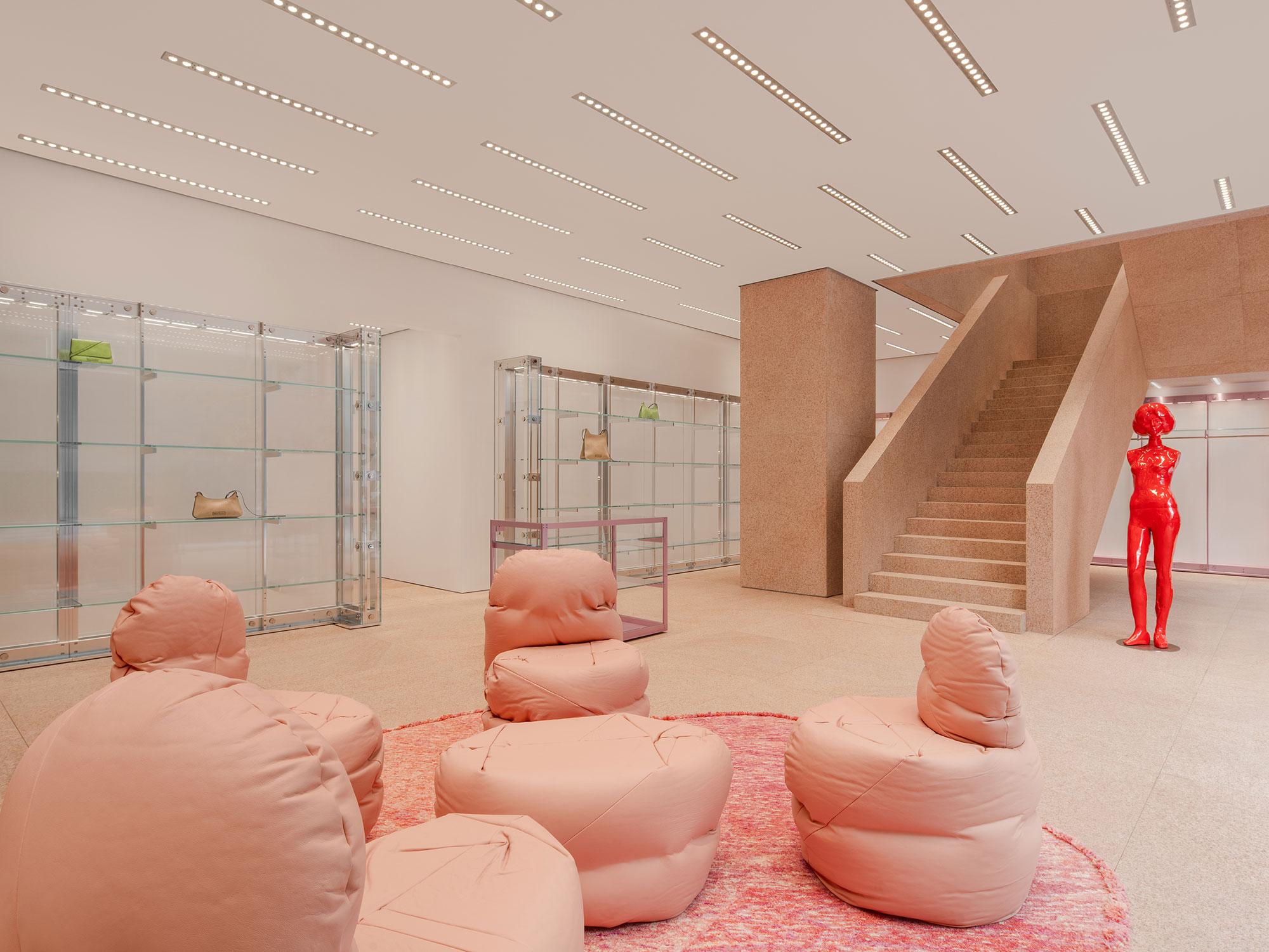 Interior design by Halleroed for Acne Studios in MIXC, Shenzhen — image 7 of 9