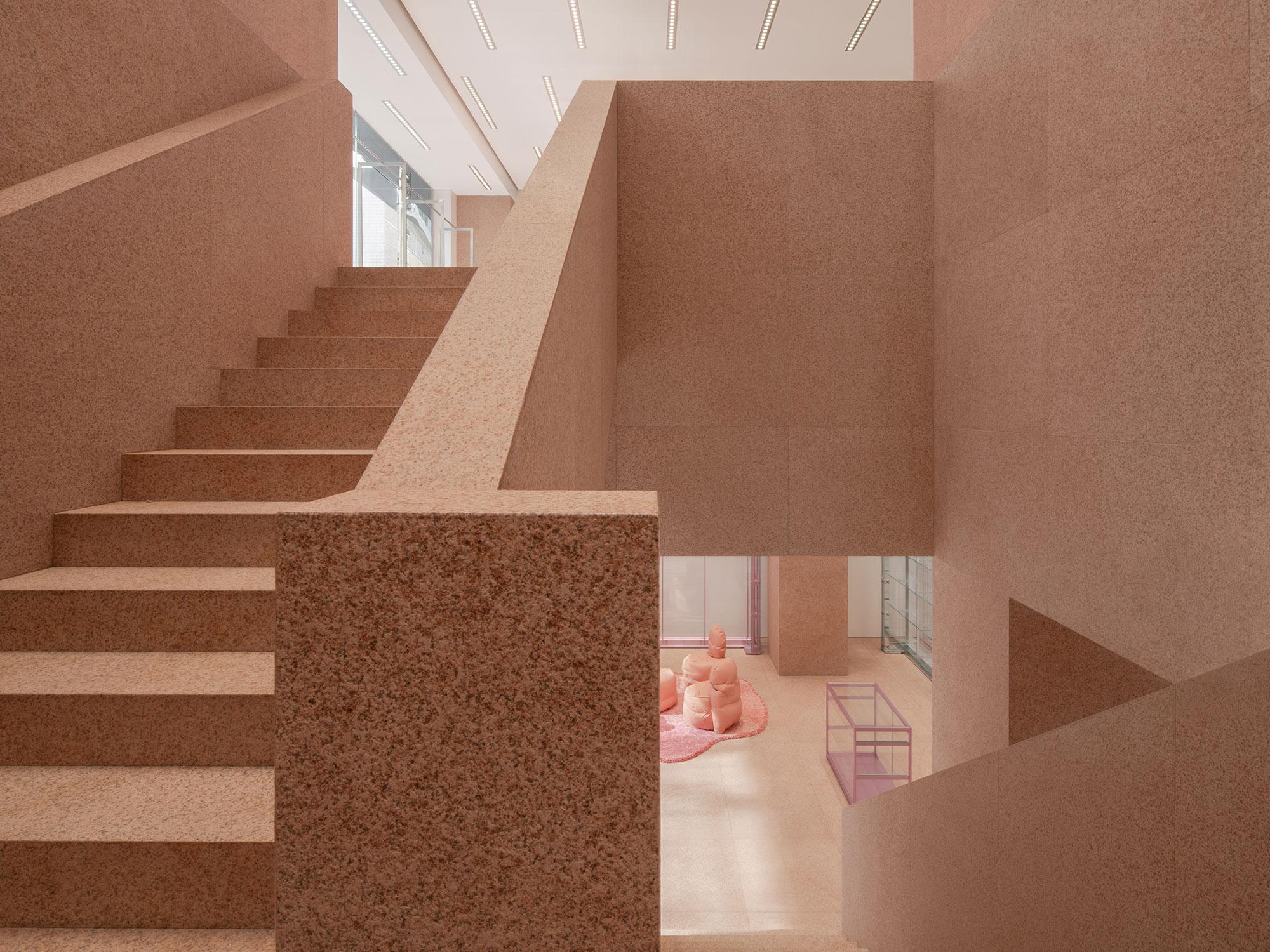 Interior design by Halleroed for Acne Studios in MIXC, Shenzhen — image 5 of 9