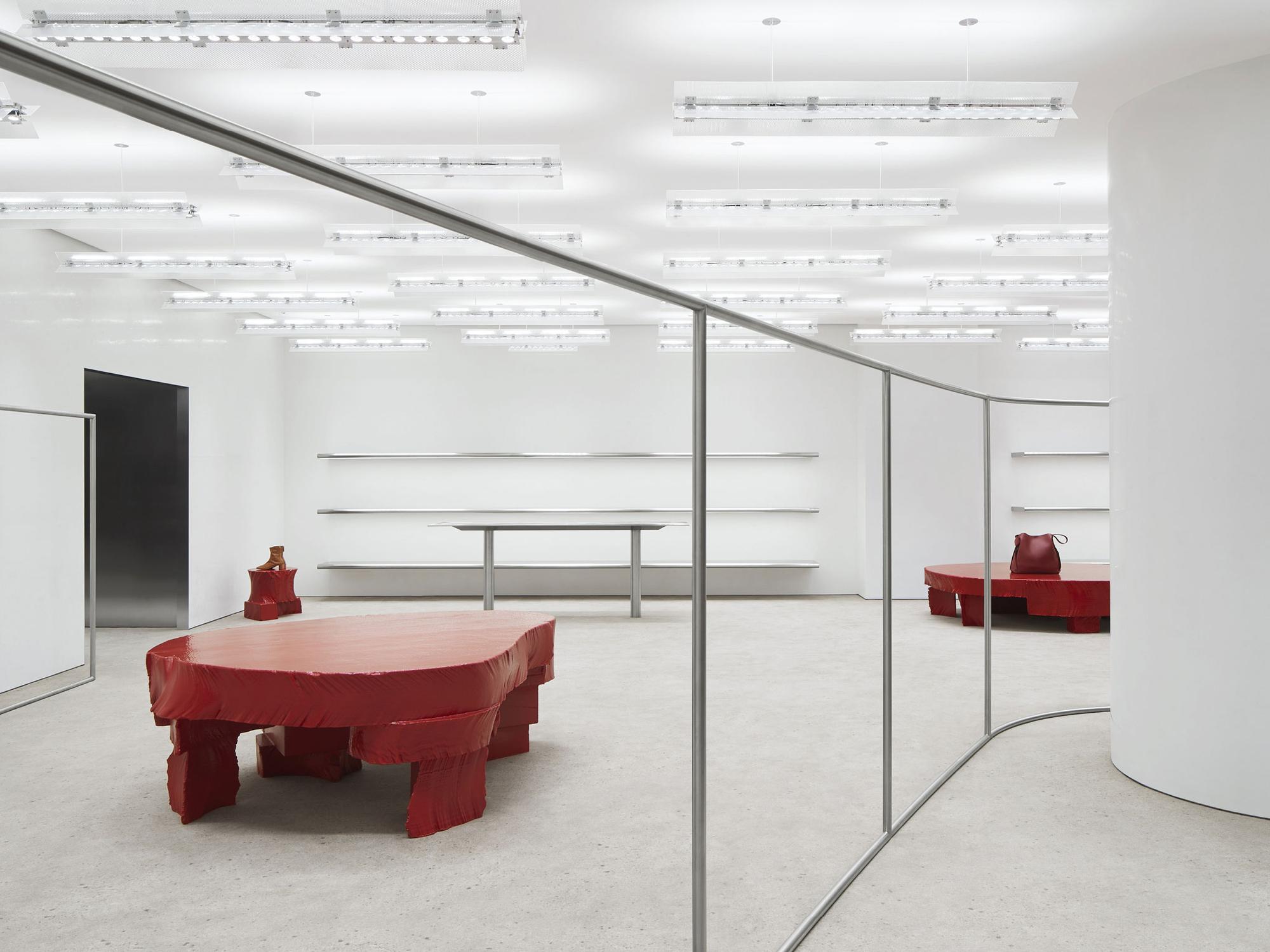 Interior design by Halleroed for Acne Studios in Reel Department Store, Shanghai — image 3 of 4