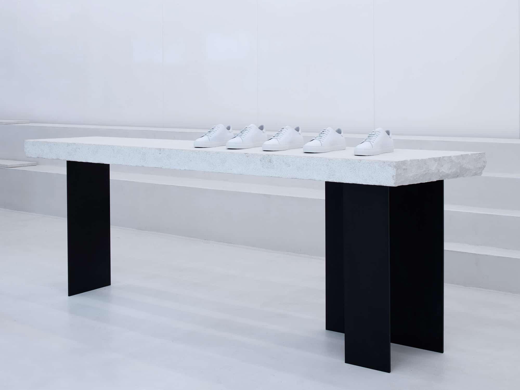 Interior design by Halleroed for Axel Arigato in 19-23 Broadwick Street, London — image 6 of 8