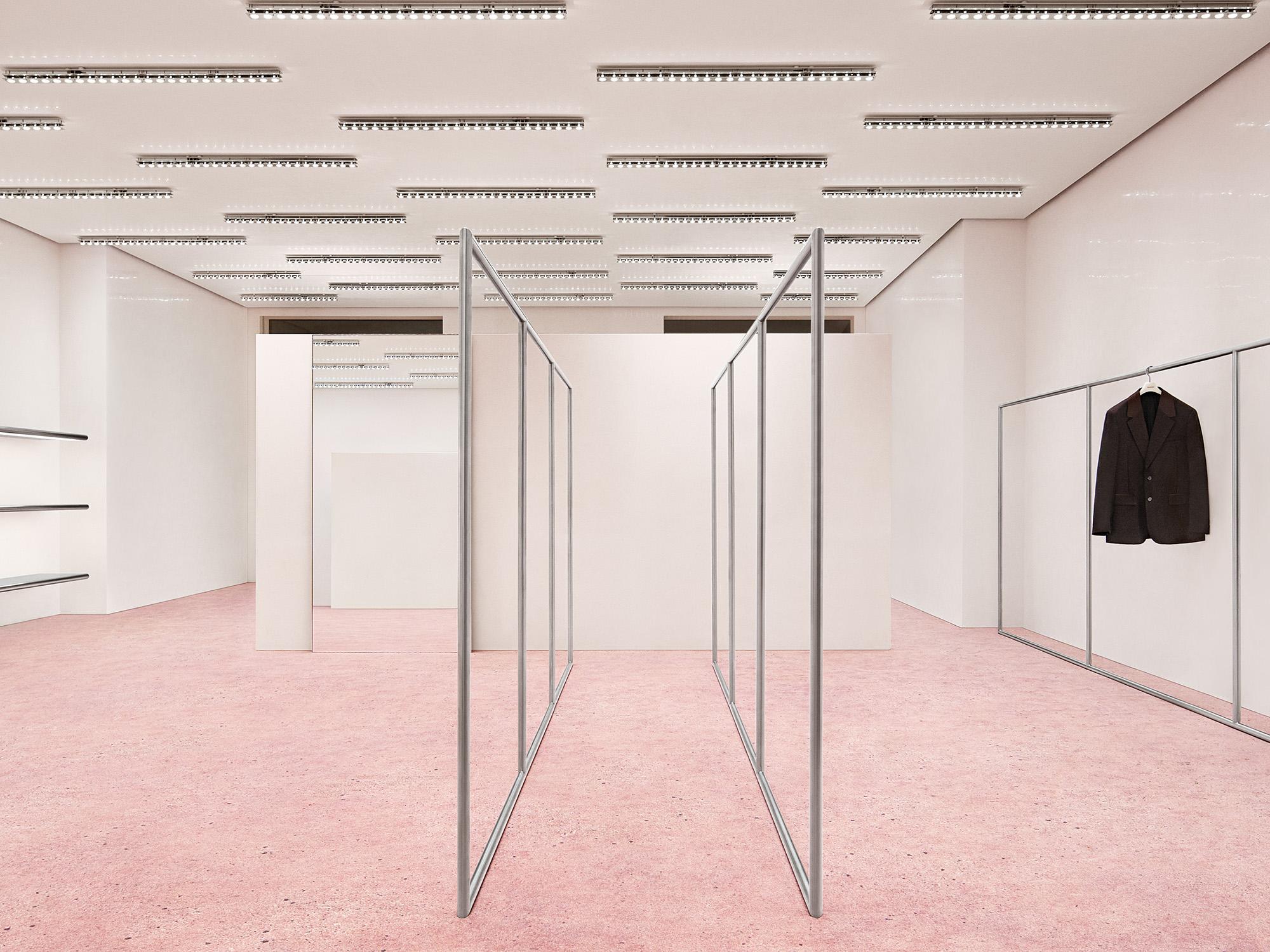 Interior design by Halleroed for Acne Studios in 18 Zhongshan Rd, Nanjing — image 3 of 3