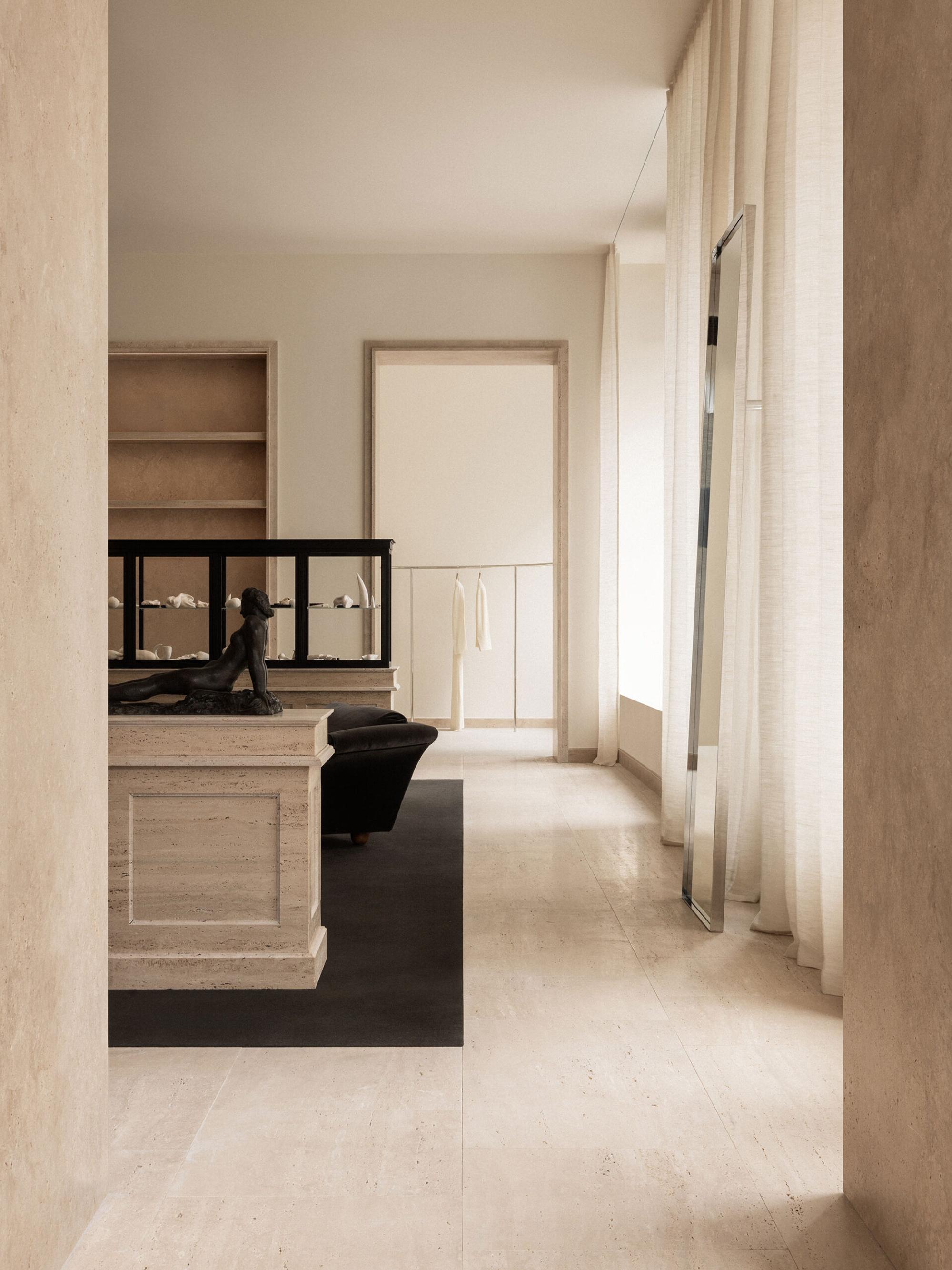 Interior design by Halleroed for Toteme in Vognmagergade 7, Copenhagen — image 8 of 15