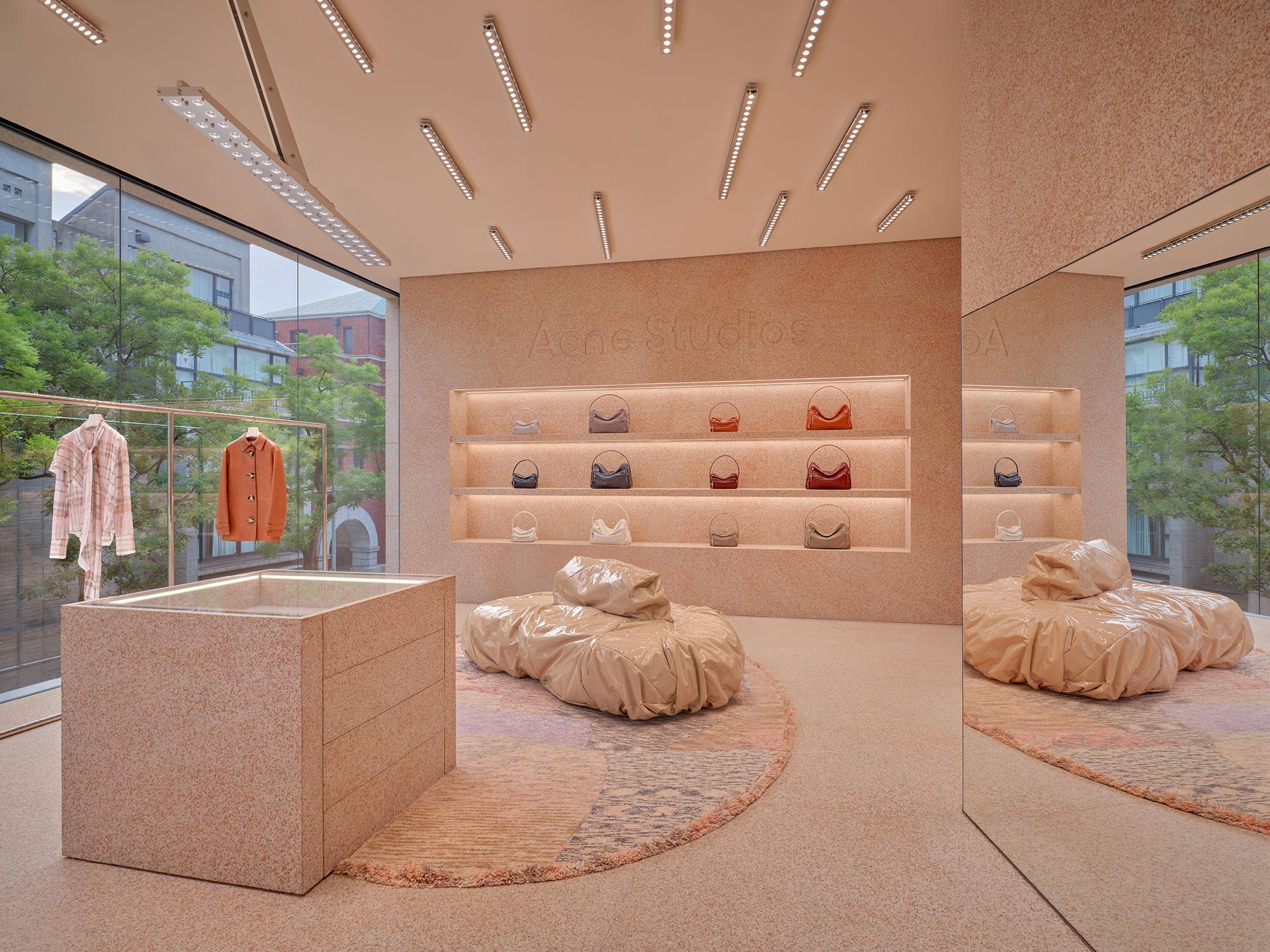 Interior design by Halleroed for Acne Studios in 5-3-2 Minami-Aoyama, Tokyo — image 8 of 18
