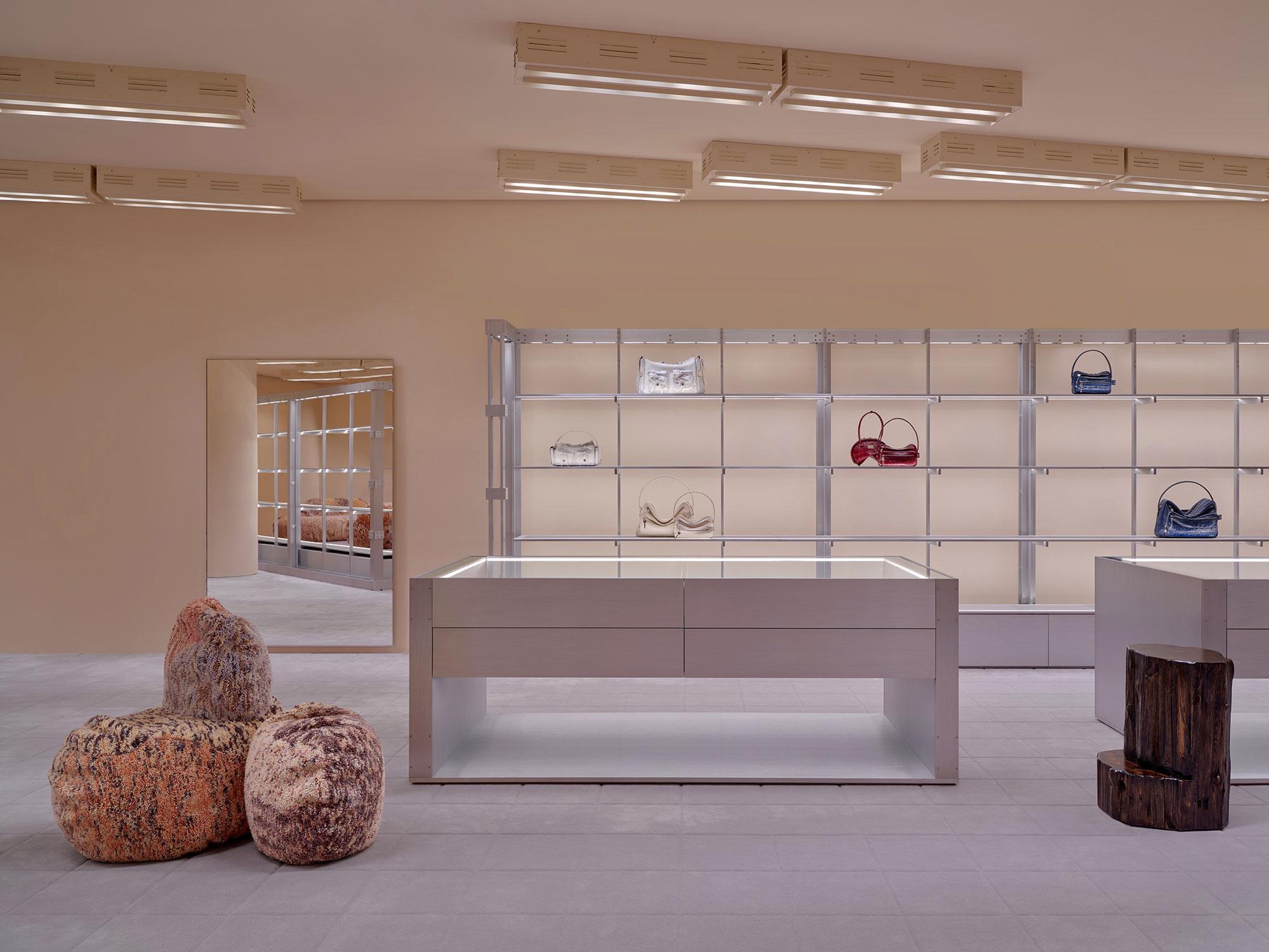 Interior design by Halleroed for Acne Studios in 5-3-2 Minami-Aoyama, Tokyo — image 12 of 18