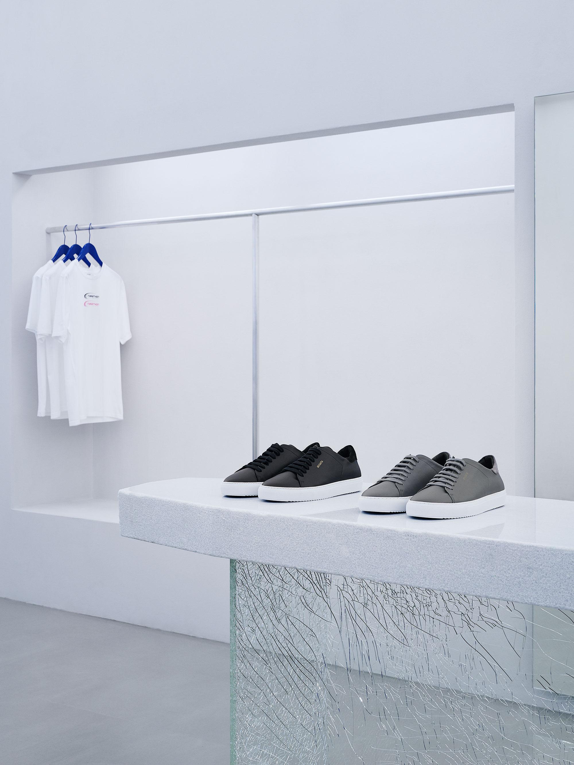 Interior design by Halleroed for Axel Arigato in Biblioteksgatan 7, Stockholm — image 3 of 7