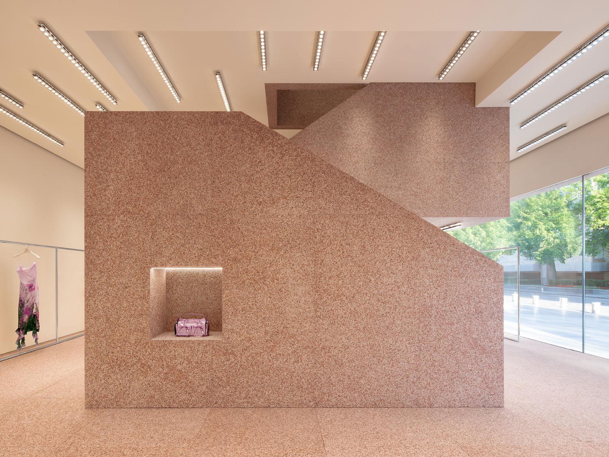 Interior design by Halleroed for Acne Studios in Sanlitun, Beijing — image 6 of 9