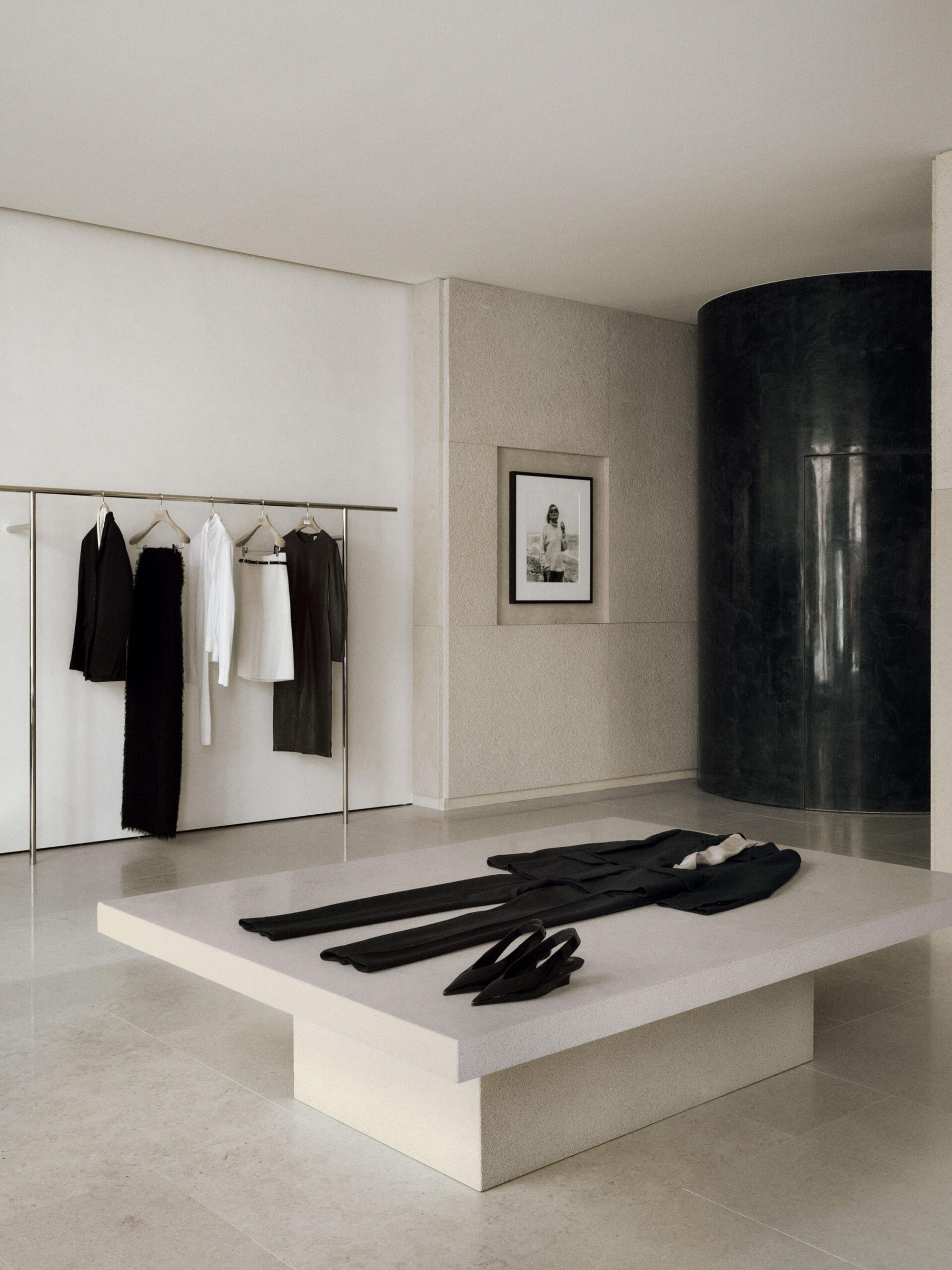 Interior design by Halleroed for Toteme in Biblioteksgatan 5, Stockholm — image 3 of 16