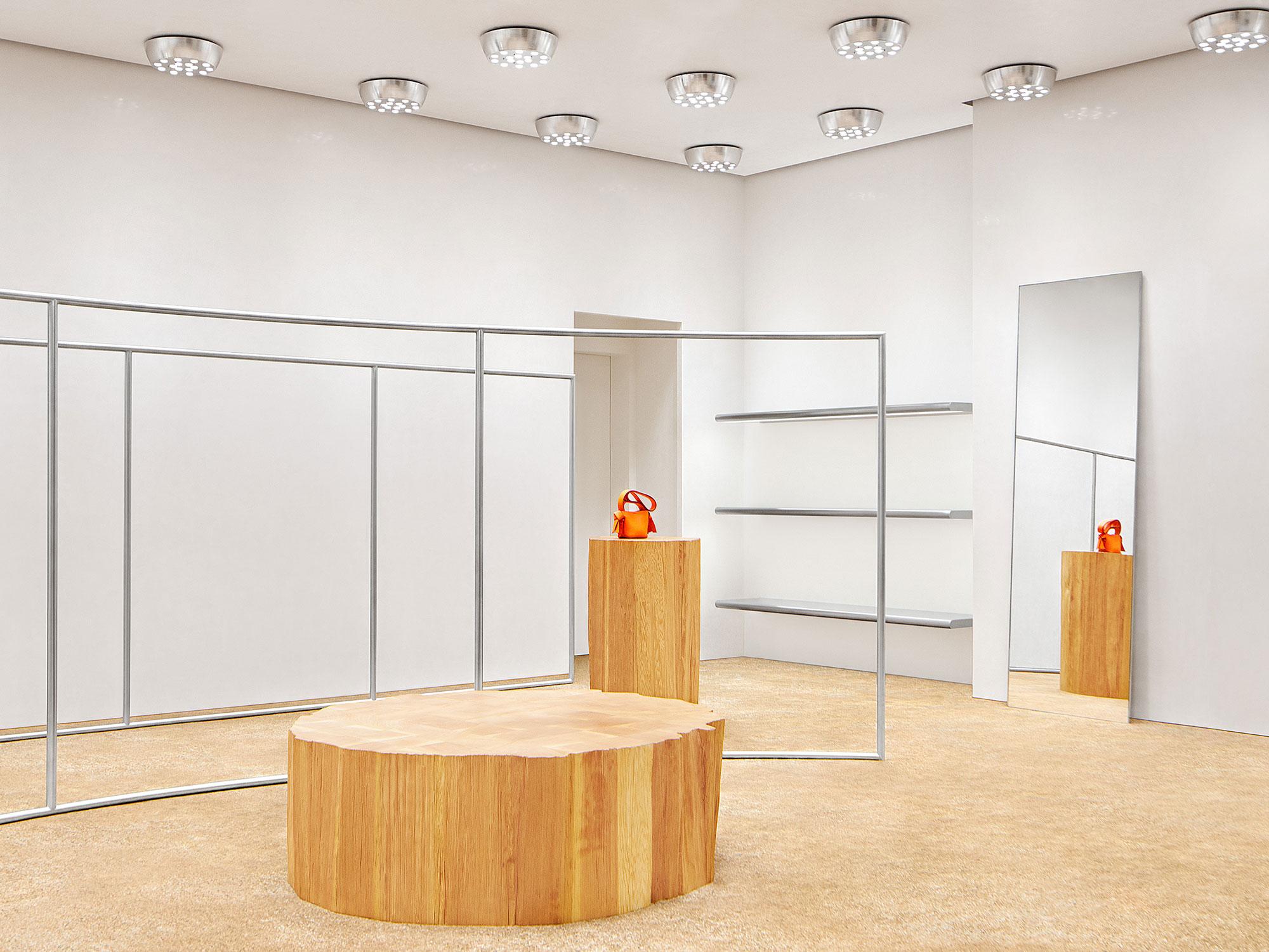 Interior design by Halleroed for Acne Studios in 1881 South Bao'an Road, Shenzhen — image 3 of 3