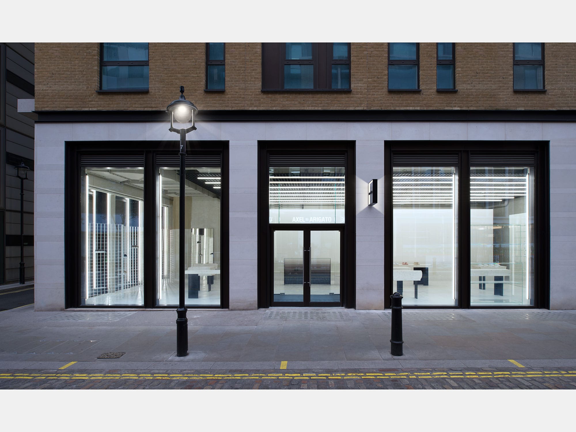 AXEL ARIGATO, 19-23 Broadwick Street, London — Halleroed