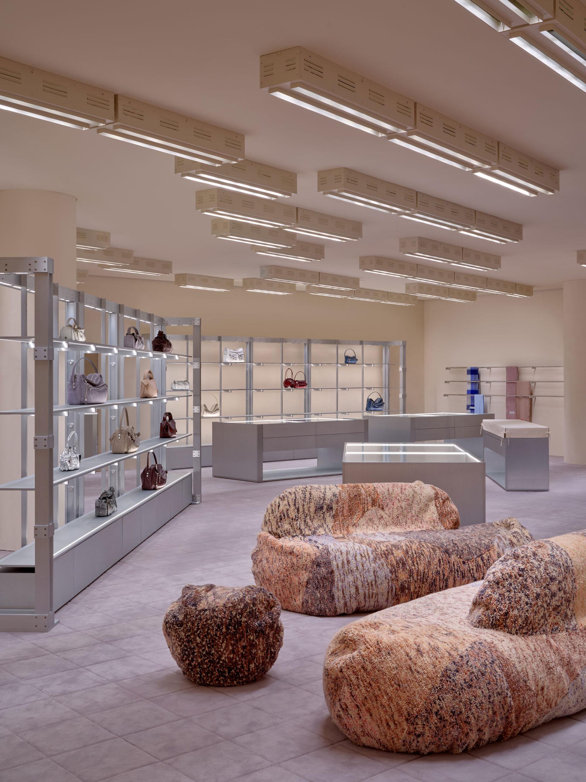 Interior design by Halleroed for Acne Studios in 5-3-2 Minami-Aoyama, Tokyo — image 13 of 18