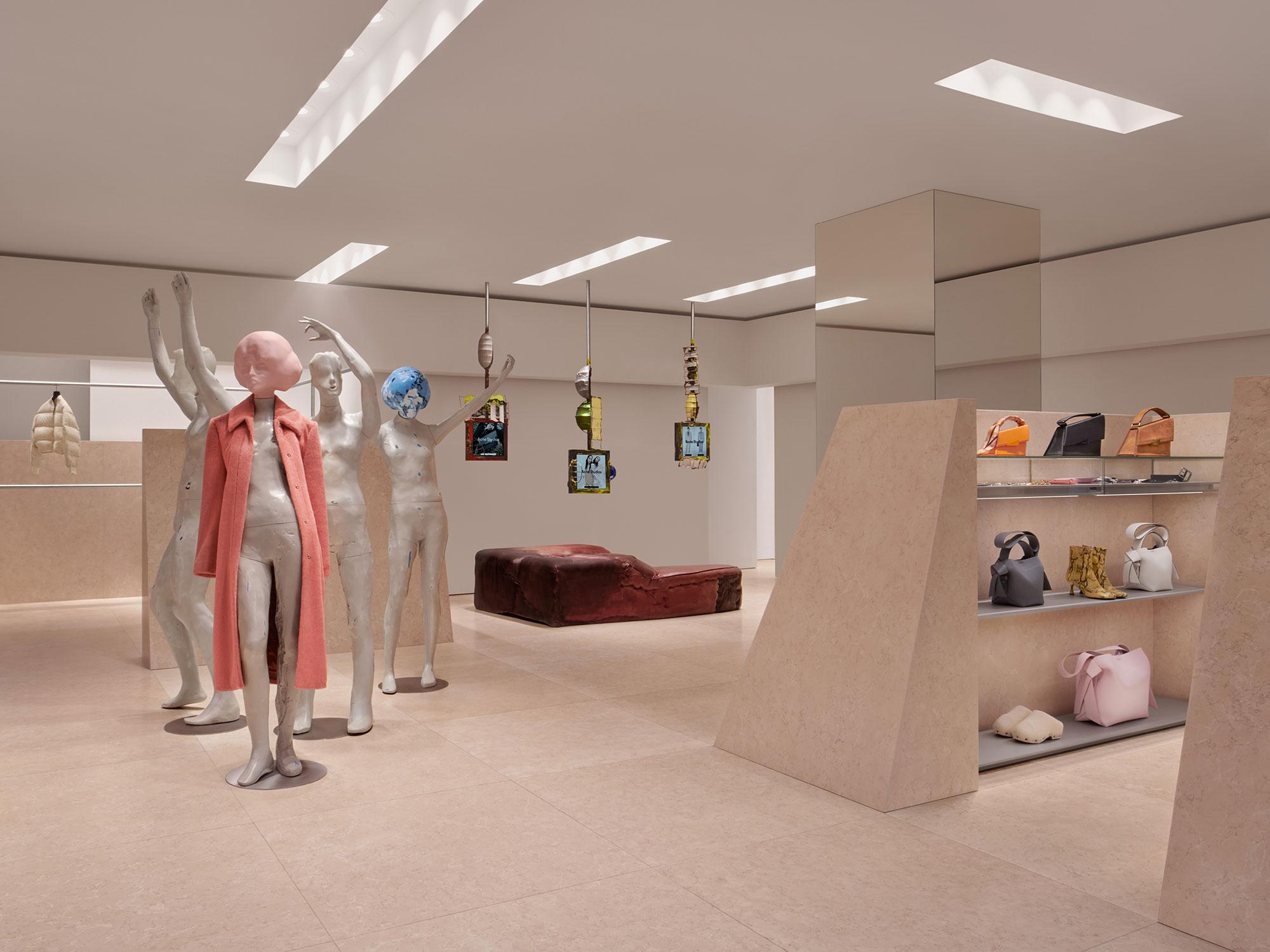 Interior design by Halleroed for Acne Studios in Nytorgsgatan 36, Stockholm — image 5 of 5