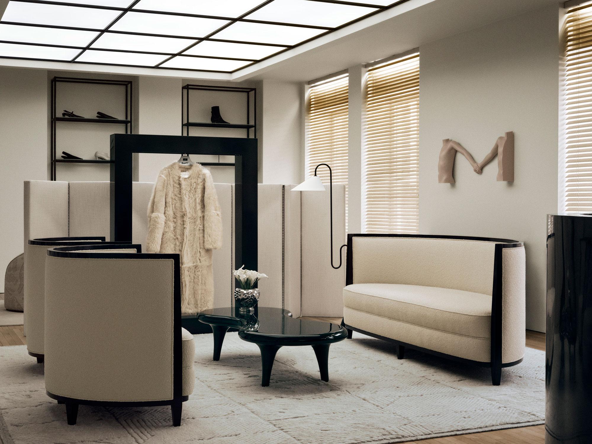 Interior design by Halleroed for Toteme in Biblioteksgatan 5, Stockholm — image 12 of 16